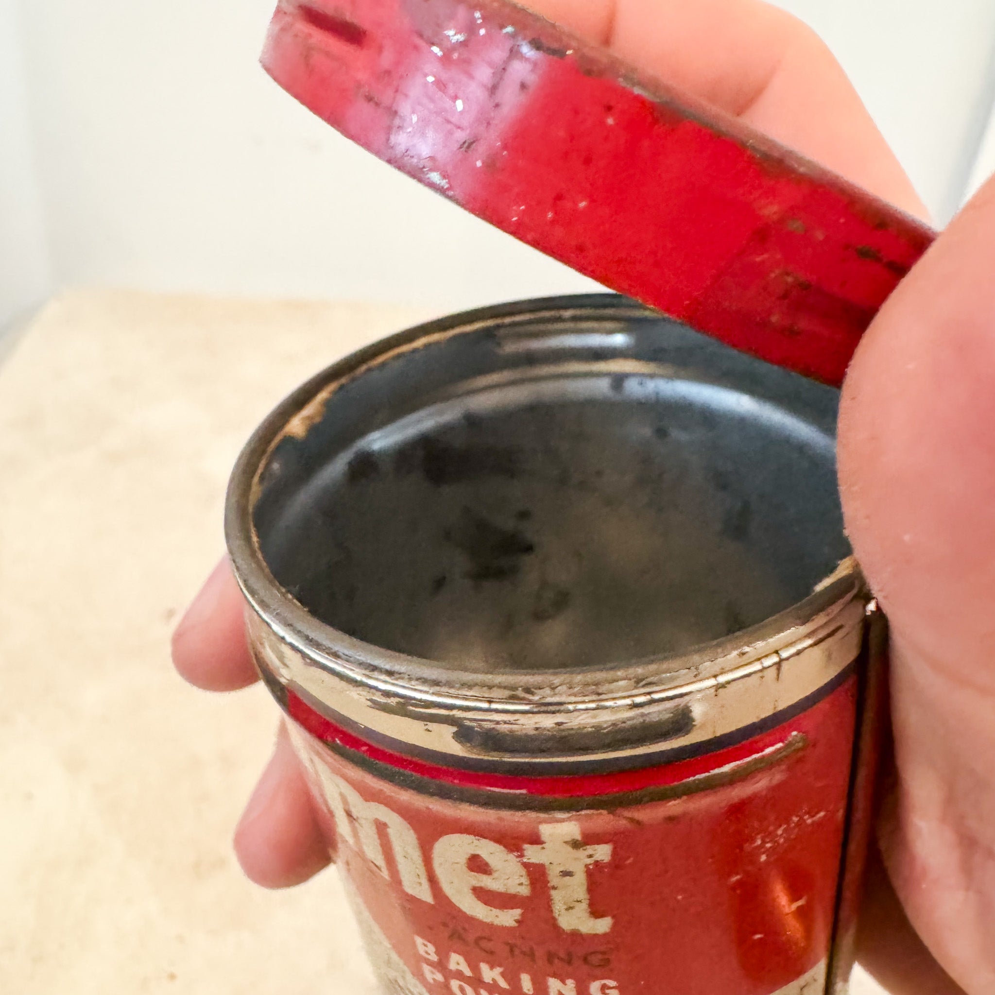 Calumet Baking Soda Tin Can / calumet 重曹のティン缶