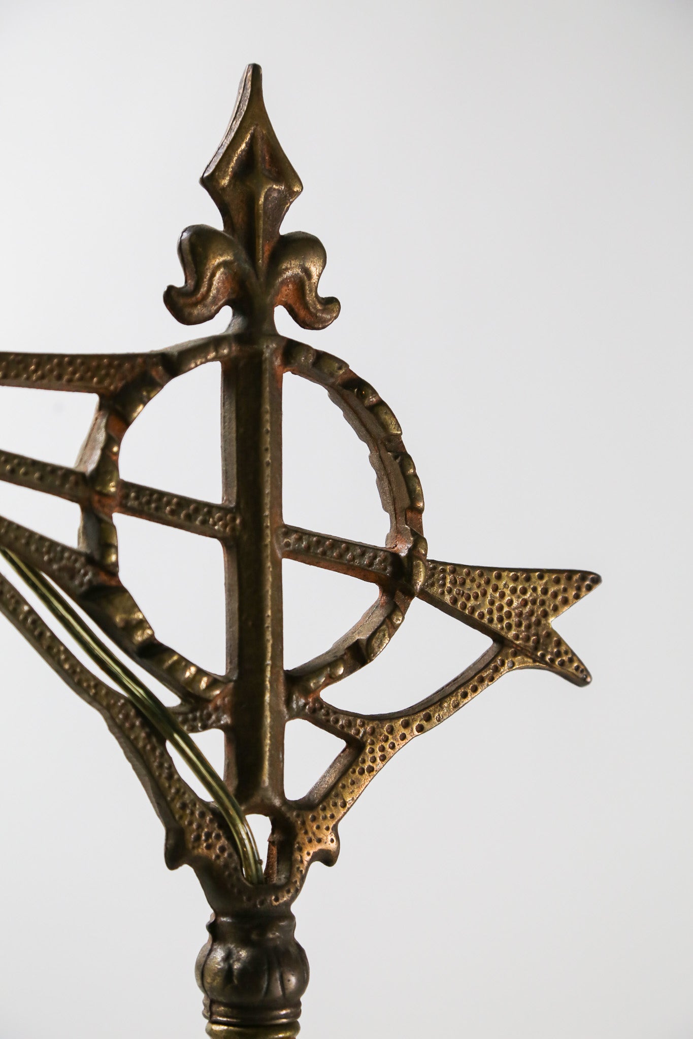 Glass Shade Iron Floor Light / ガラスシェード アイアンフロアライト