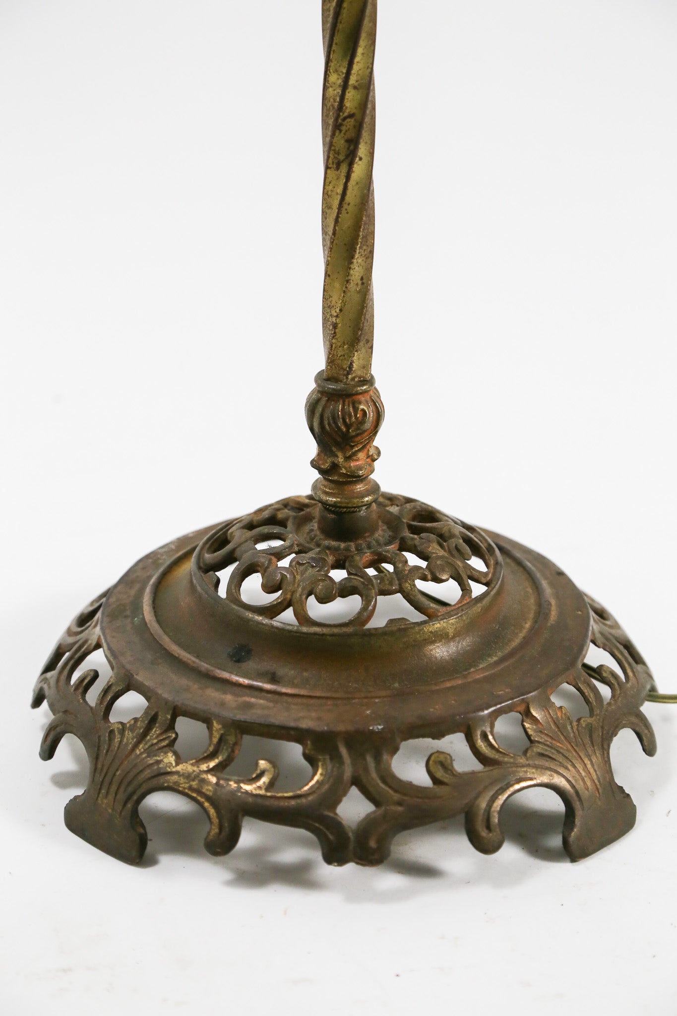 Glass Shade Iron Floor Light / ガラスシェード アイアンフロアライト