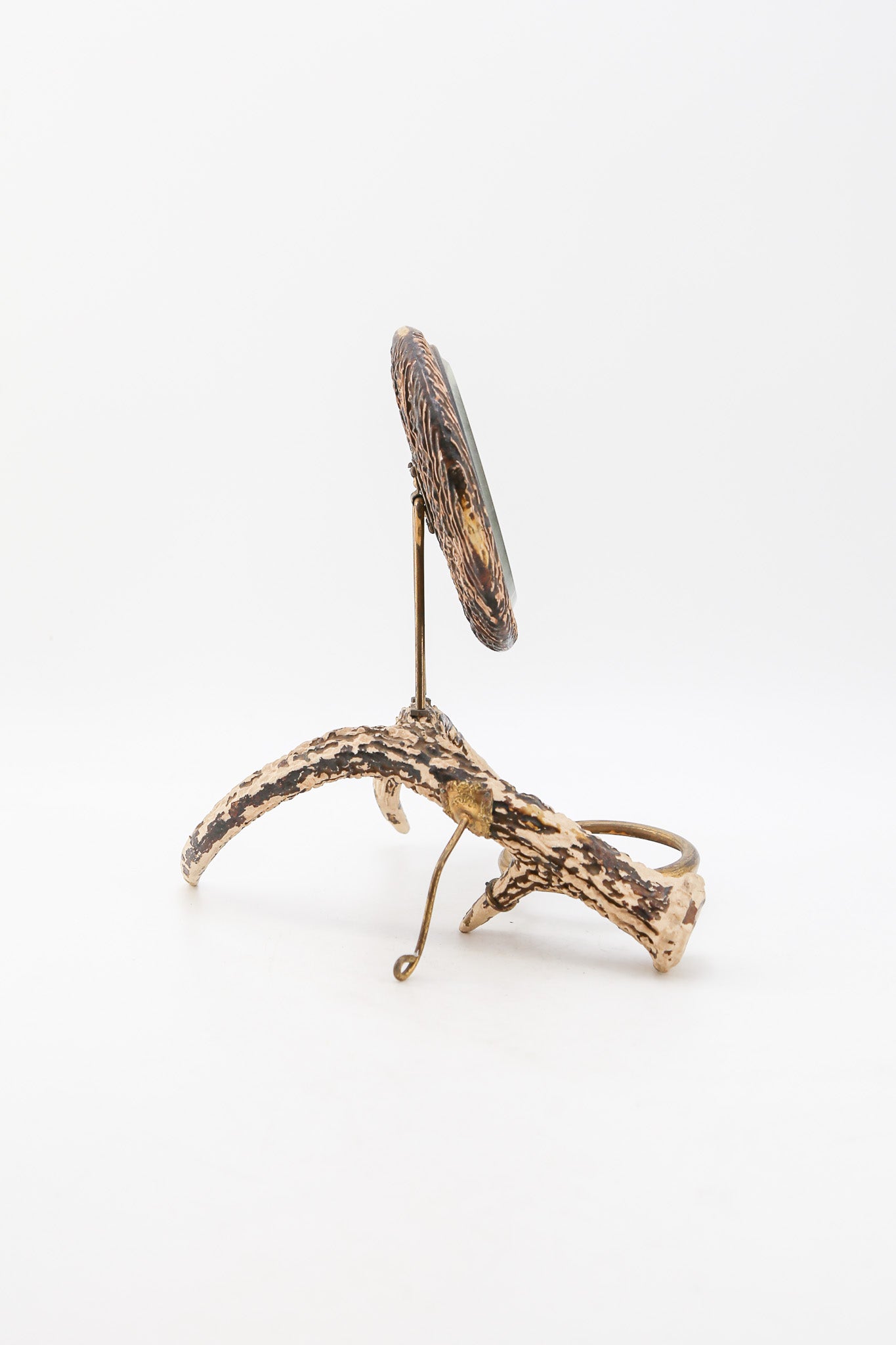 Horn Table Mirror / 鹿角 卓上ミラー – STORE IN FACTORY Online