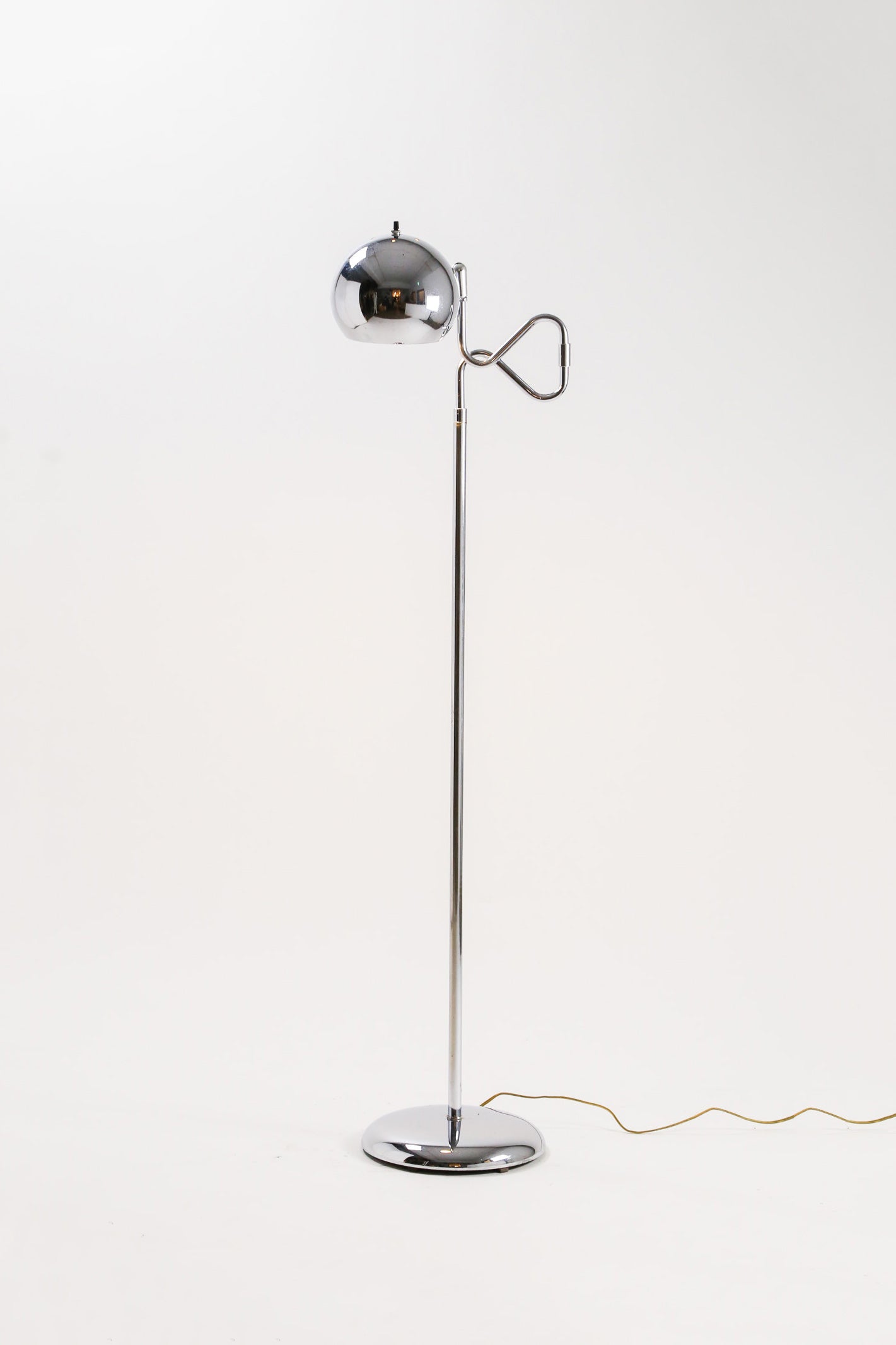 Chrome Wavy Arm Floor Light / クローム ウェイビー フロアライト