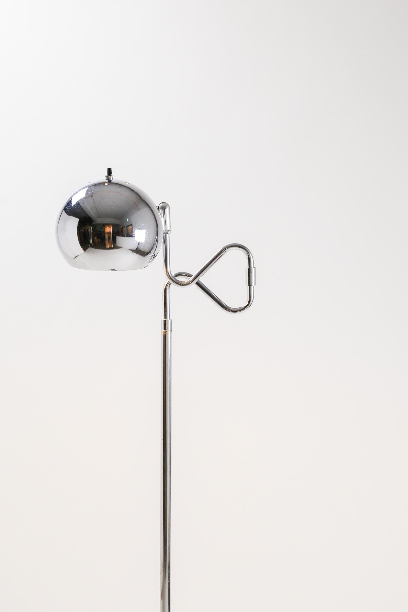 Chrome Wavy Arm Floor Light / クローム ウェイビー フロアライト