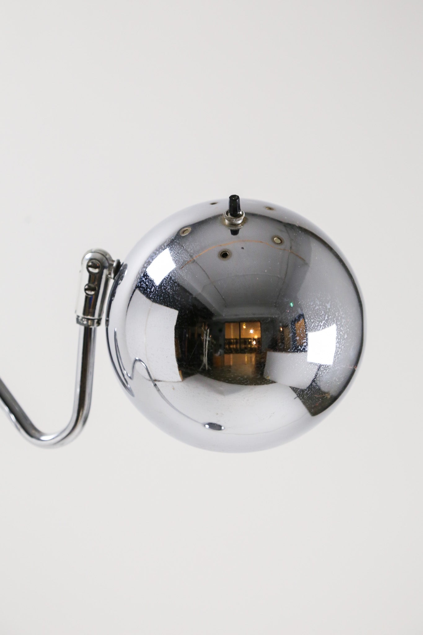 Chrome Wavy Arm Floor Light / クローム ウェイビー フロアライト