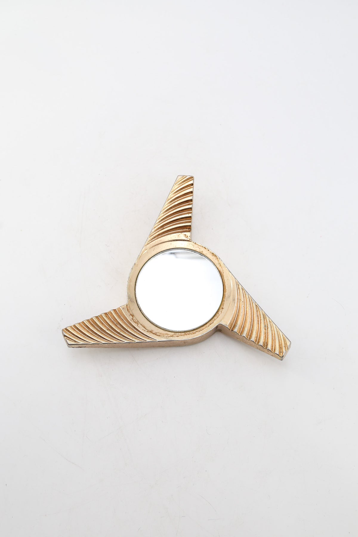3-Spoke Wheel Spinner Cap with Mirror / 3スポーク ミラー付き ホイールスピンナーキャップ