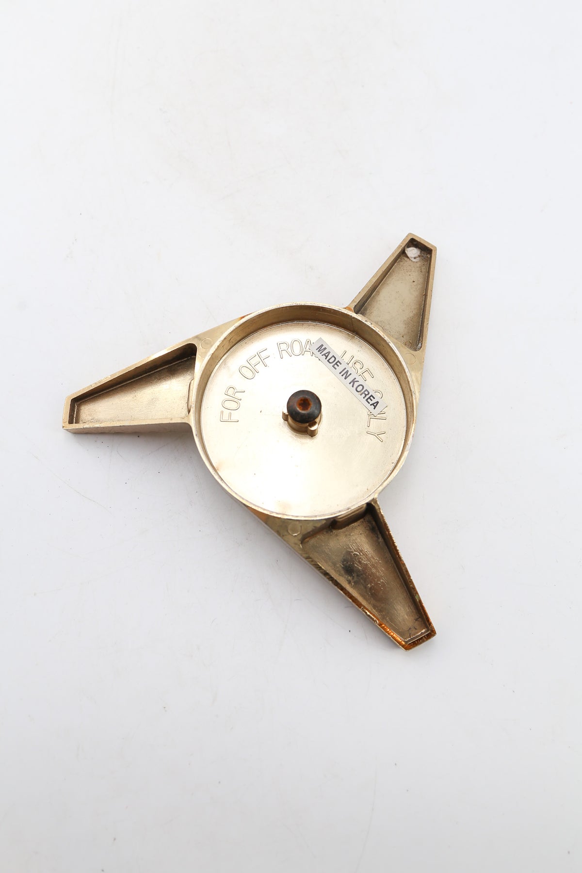 3-Spoke Wheel Spinner Cap with Mirror / 3スポーク ミラー付き ホイールスピンナーキャップ