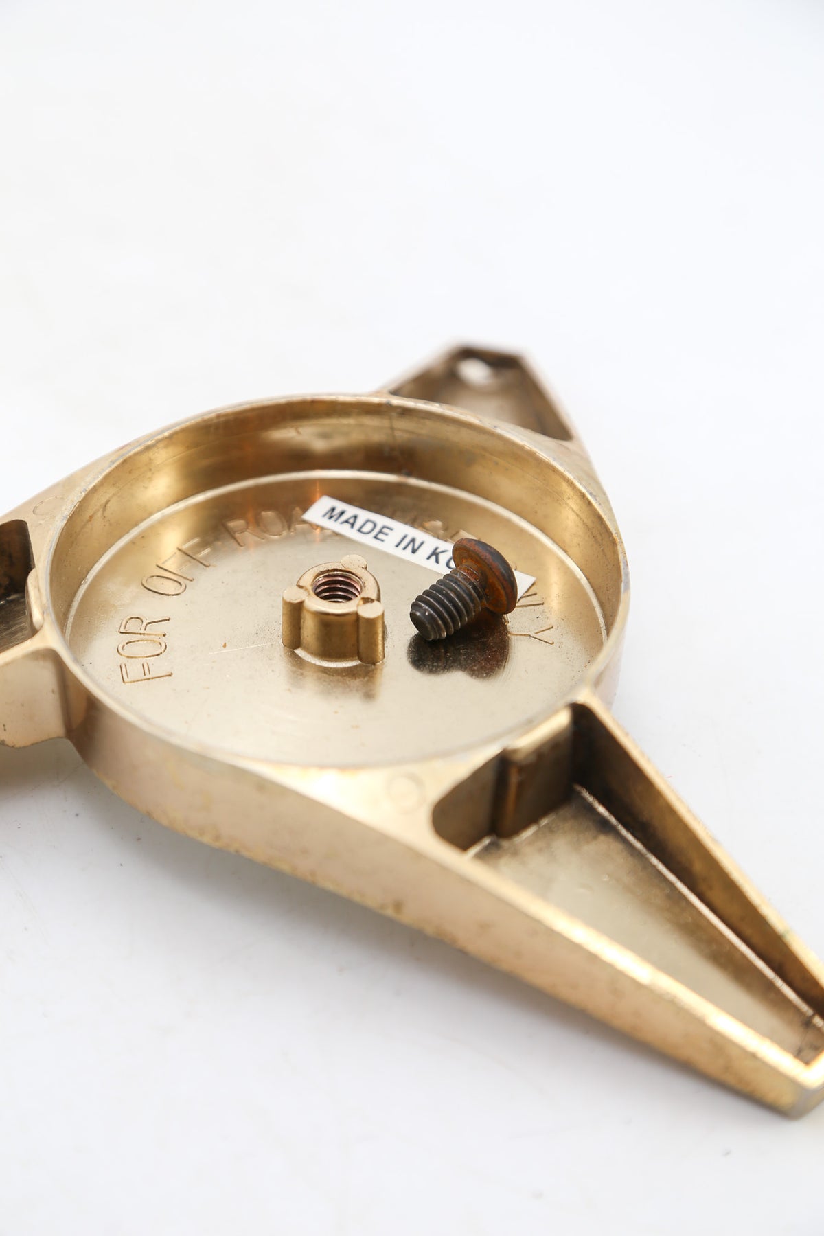 3-Spoke Wheel Spinner Cap with Mirror / 3スポーク ミラー付き ホイールスピンナーキャップ