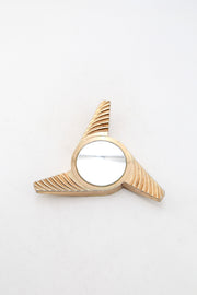 3-Spoke Wheel Spinner Cap with Mirror / 3スポーク ミラー付き ホイールスピンナーキャップ