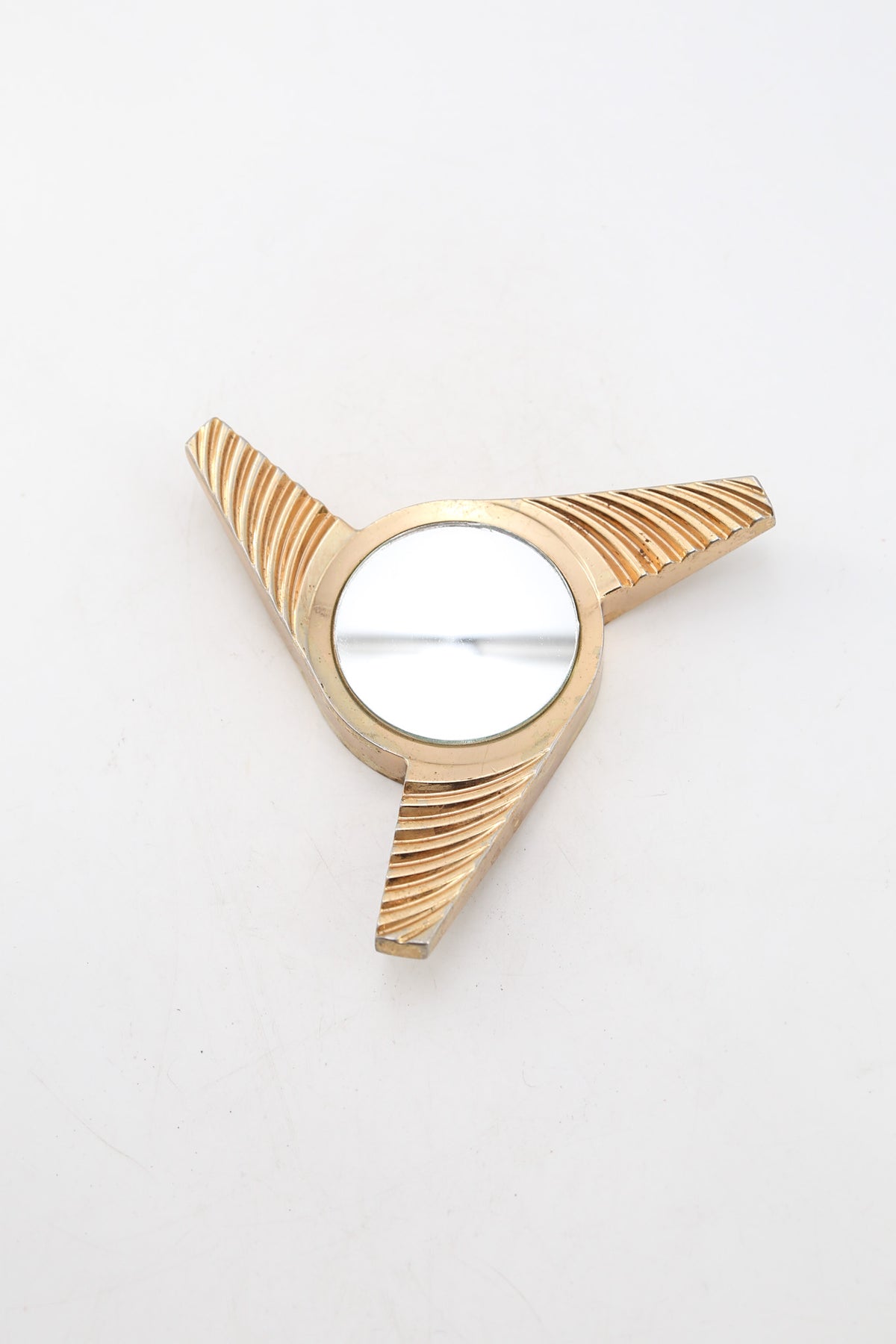 3-Spoke Wheel Spinner Cap with Mirror / 3スポーク ミラー付き ホイールスピンナーキャップ