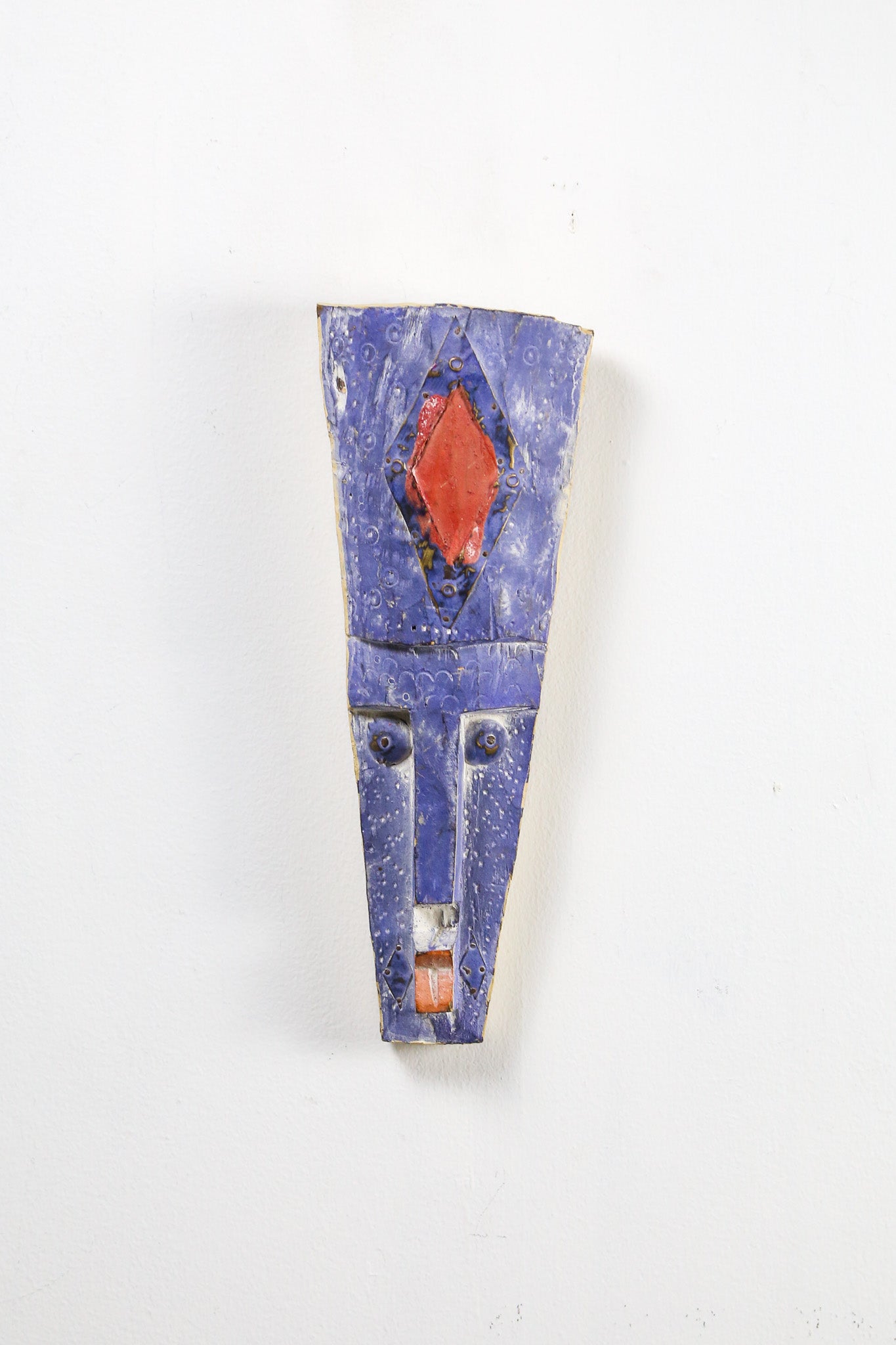 Blue African Mask / ブルー アフリカお面