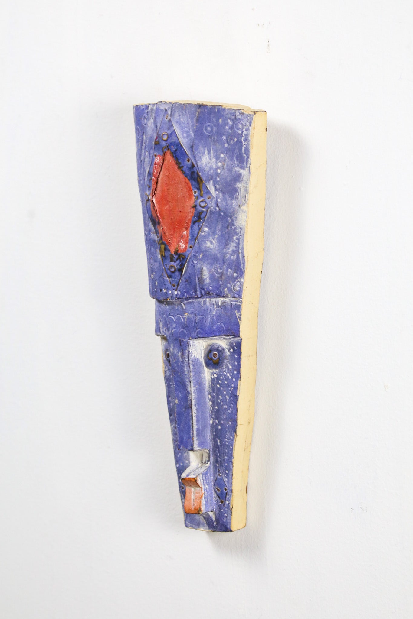 Blue African Mask / ブルー アフリカお面