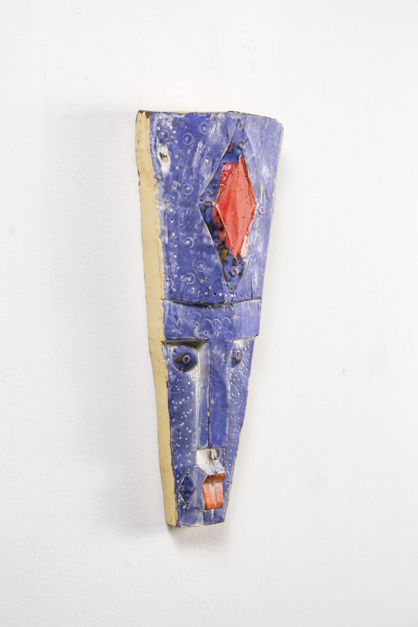 Blue African Mask / ブルー アフリカお面