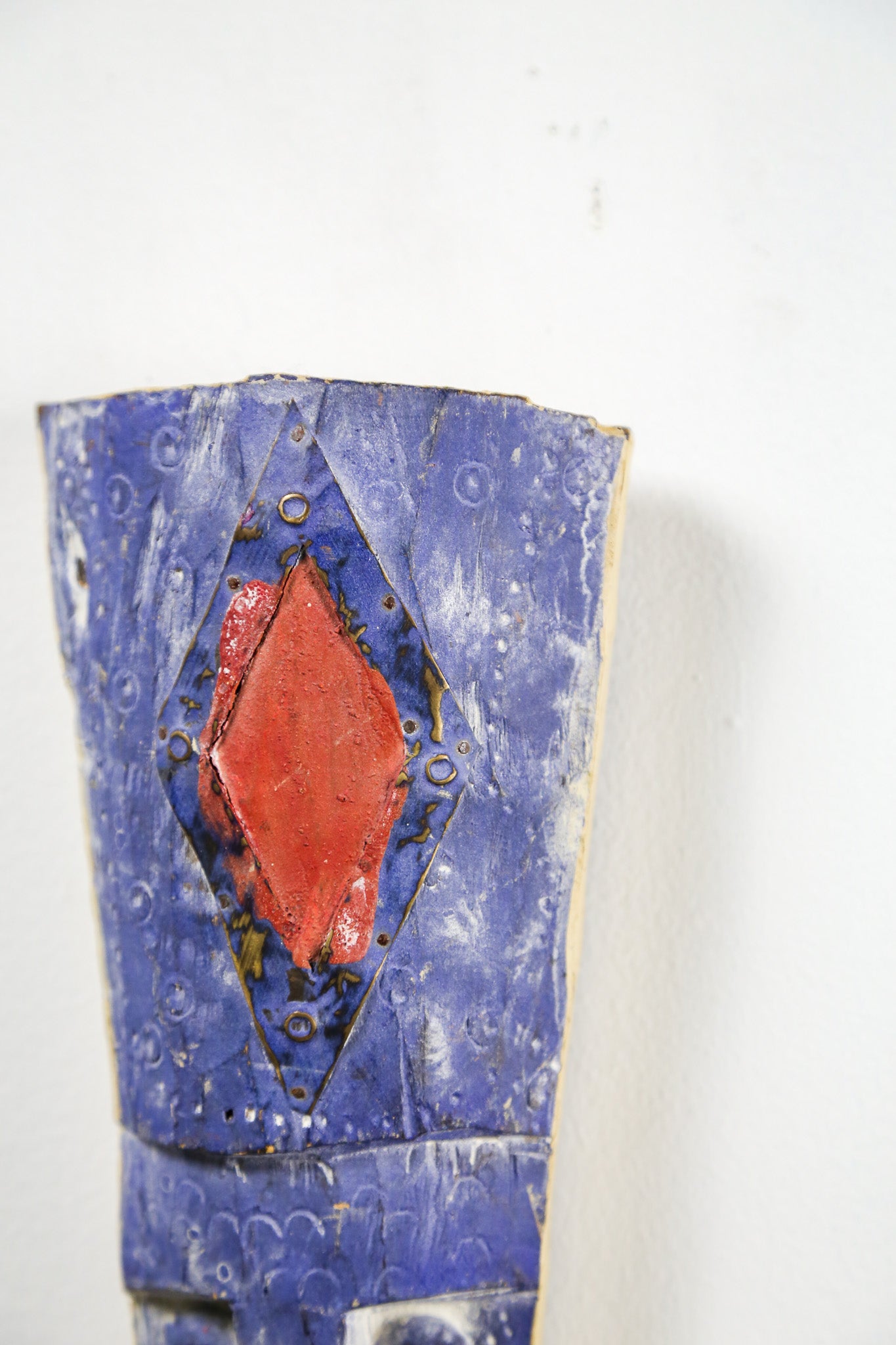 Blue African Mask / ブルー アフリカお面