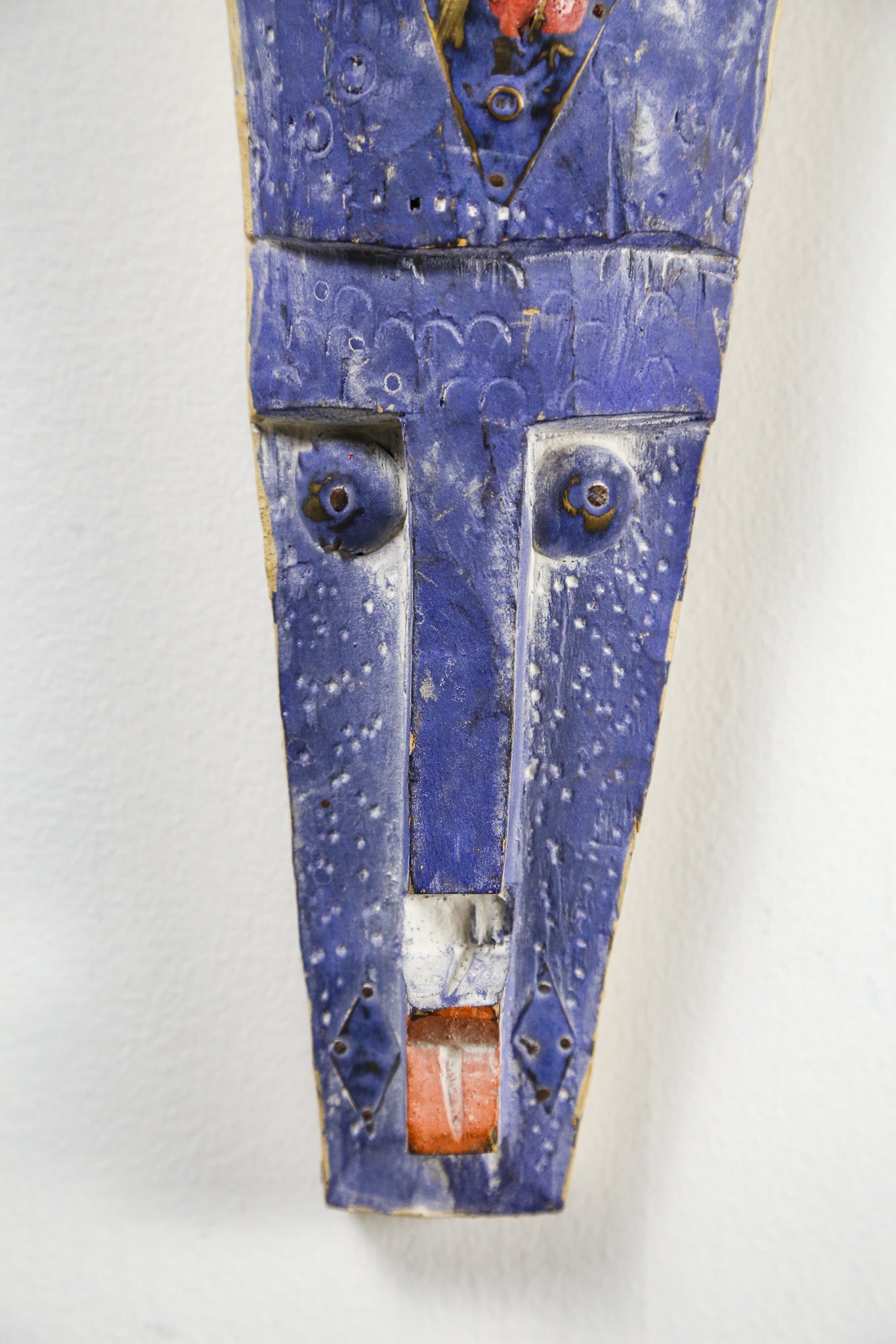 Blue African Mask / ブルー アフリカお面