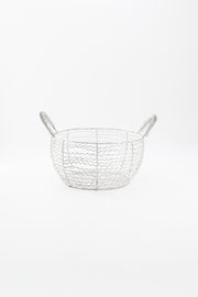 Wire Basket with Coil Handles / ワイヤーバスケット（コイルハンドル）