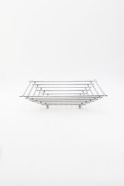 Chrome Wire Square Basket / クロームワイヤー スクエアバスケット