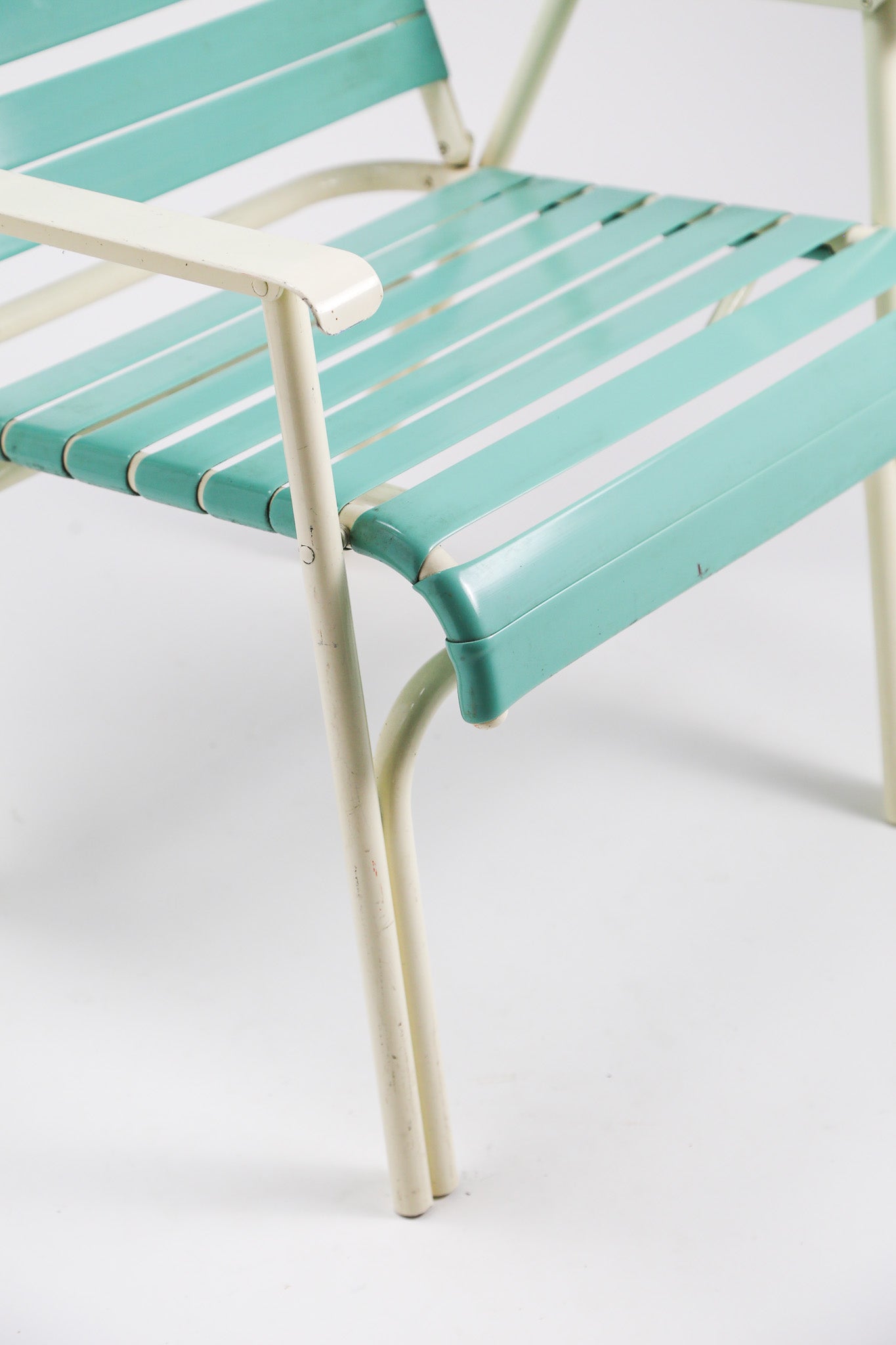Vintage Folding Vinyl Strap Chaise Chair by TELESCOPE Co./ ヴィンテージ フォールディング アームチェア