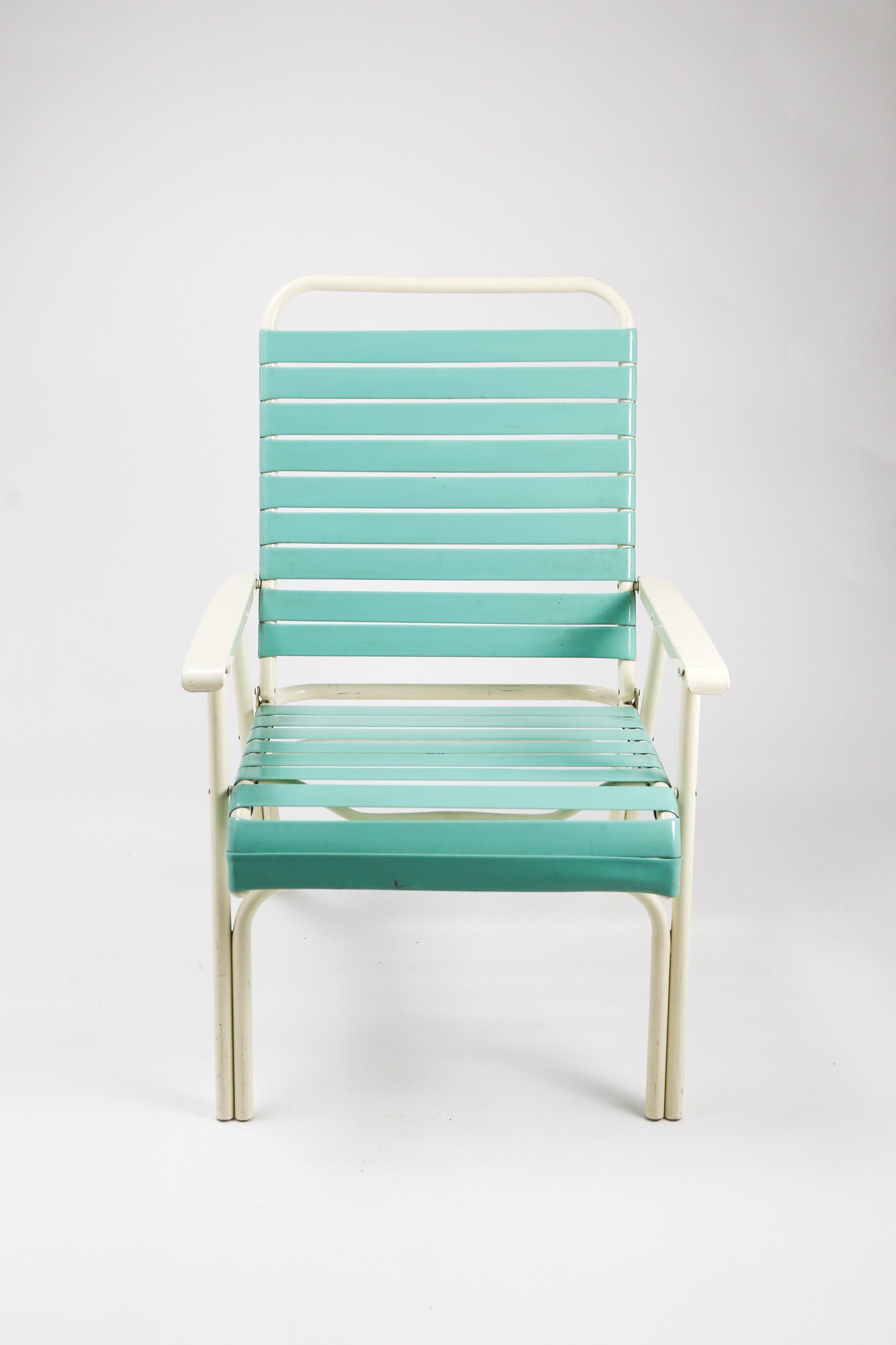 Vintage Folding Vinyl Strap Chaise Chair by TELESCOPE Co./ ヴィンテージ フォールディング アームチェア