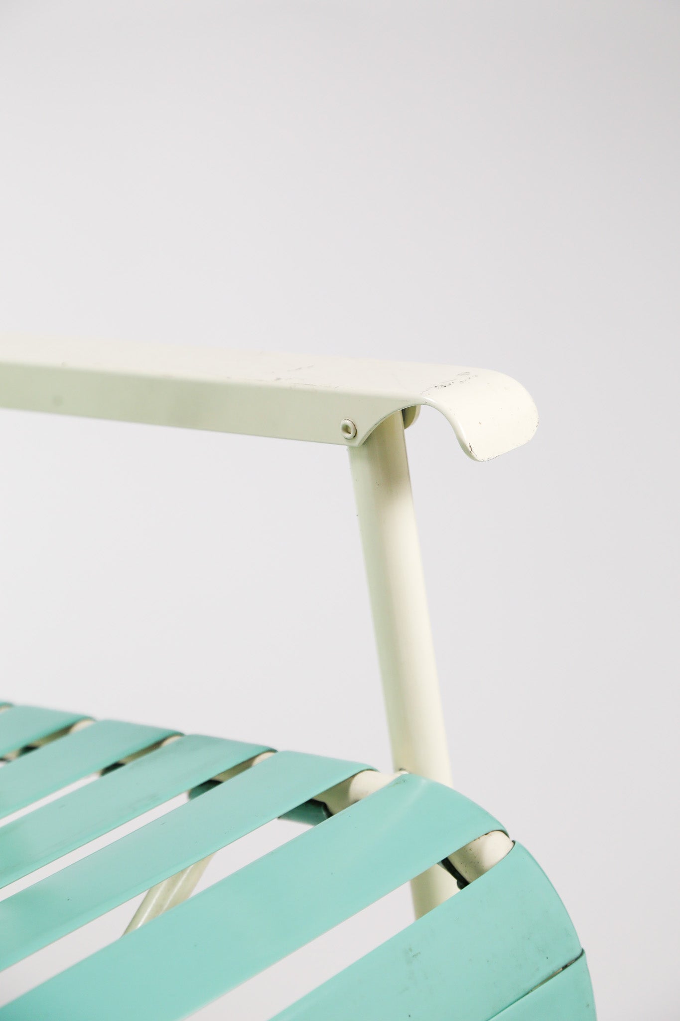 Vintage Folding Vinyl Strap Chaise Chair by TELESCOPE Co./ ヴィンテージ フォールディング アームチェア