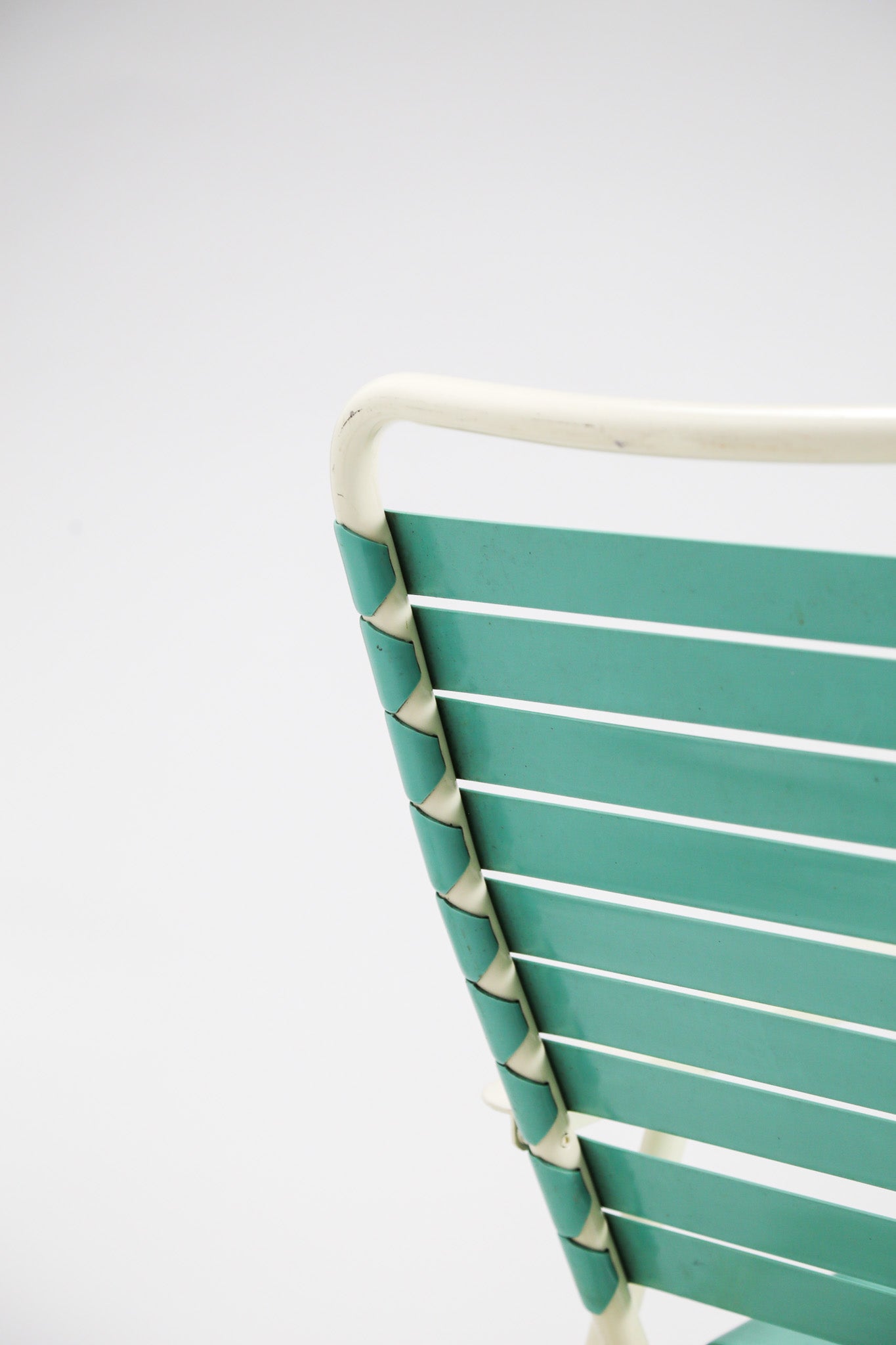 Vintage Folding Vinyl Strap Chaise Chair by TELESCOPE Co. / ヴィンテージ フォールディング アームチェア