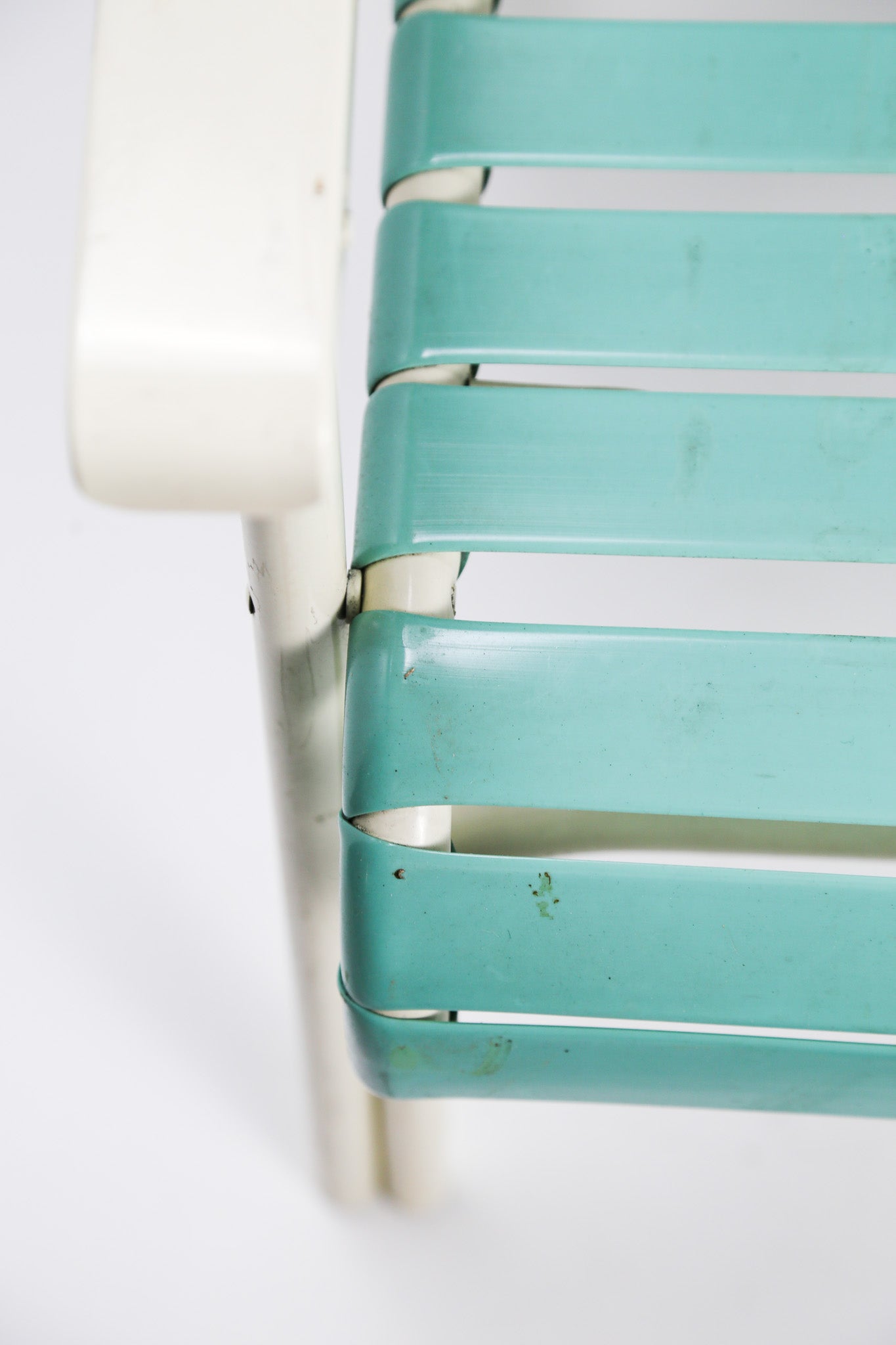 Vintage Folding Vinyl Strap Chaise Chair by TELESCOPE Co. / ヴィンテージ フォールディング アームチェア