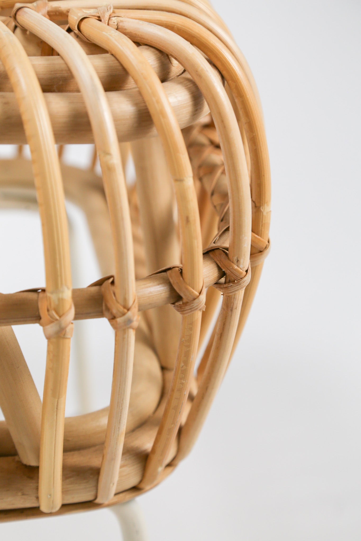 Rattan & Steel Stool / ラタン＆スチール スツール