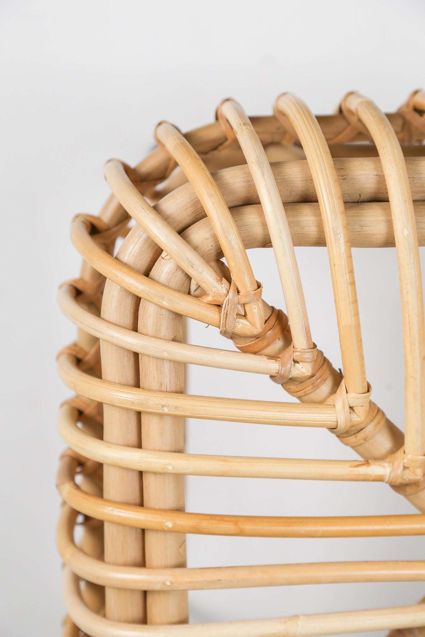 Rattan & Steel Stool / ラタン＆スチール スツール