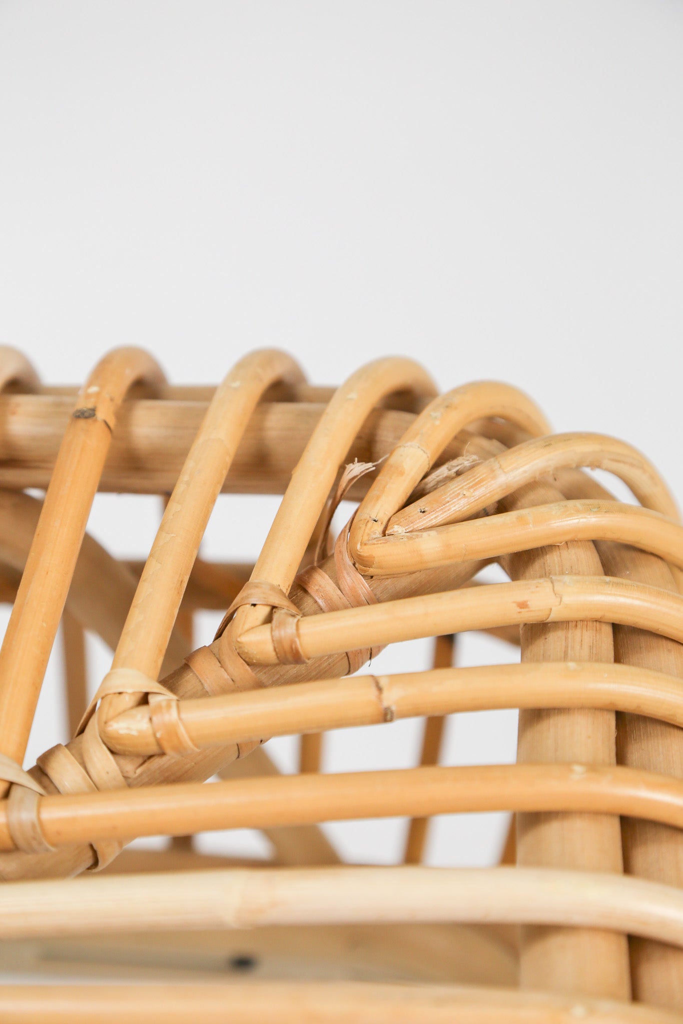 Rattan & Steel Stool / ラタン＆スチール スツール