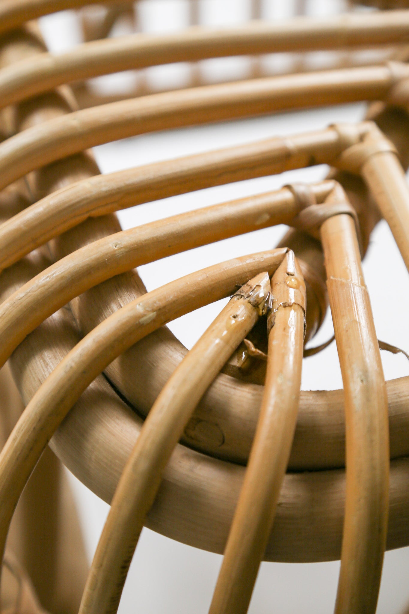 Rattan & Steel Stool / ラタン＆スチール スツール