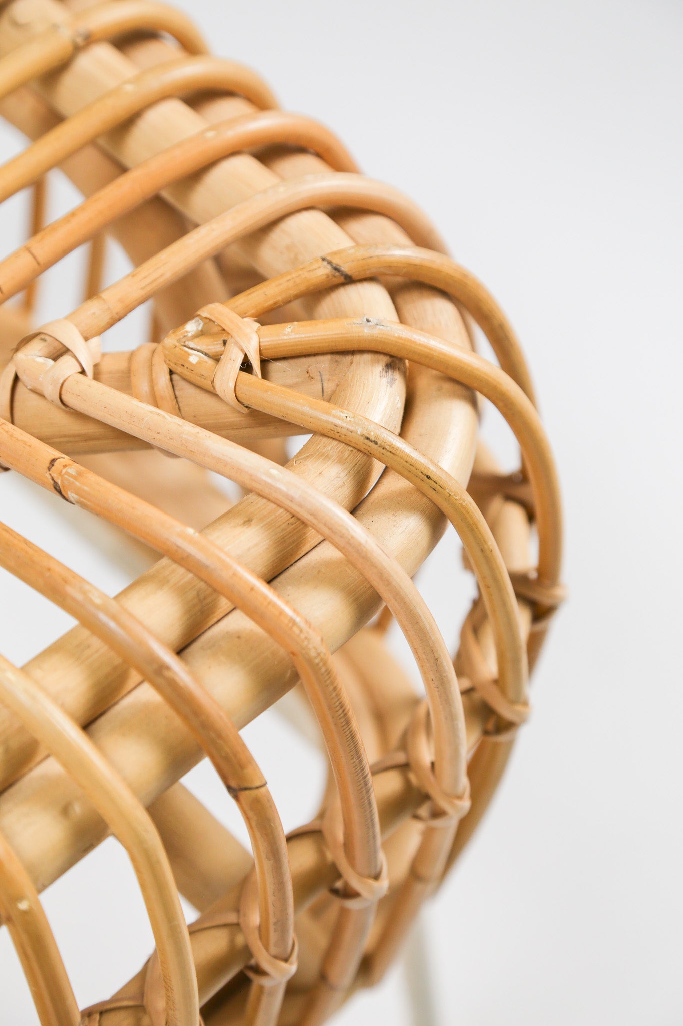 Rattan & Steel Stool / ラタン＆スチール スツール