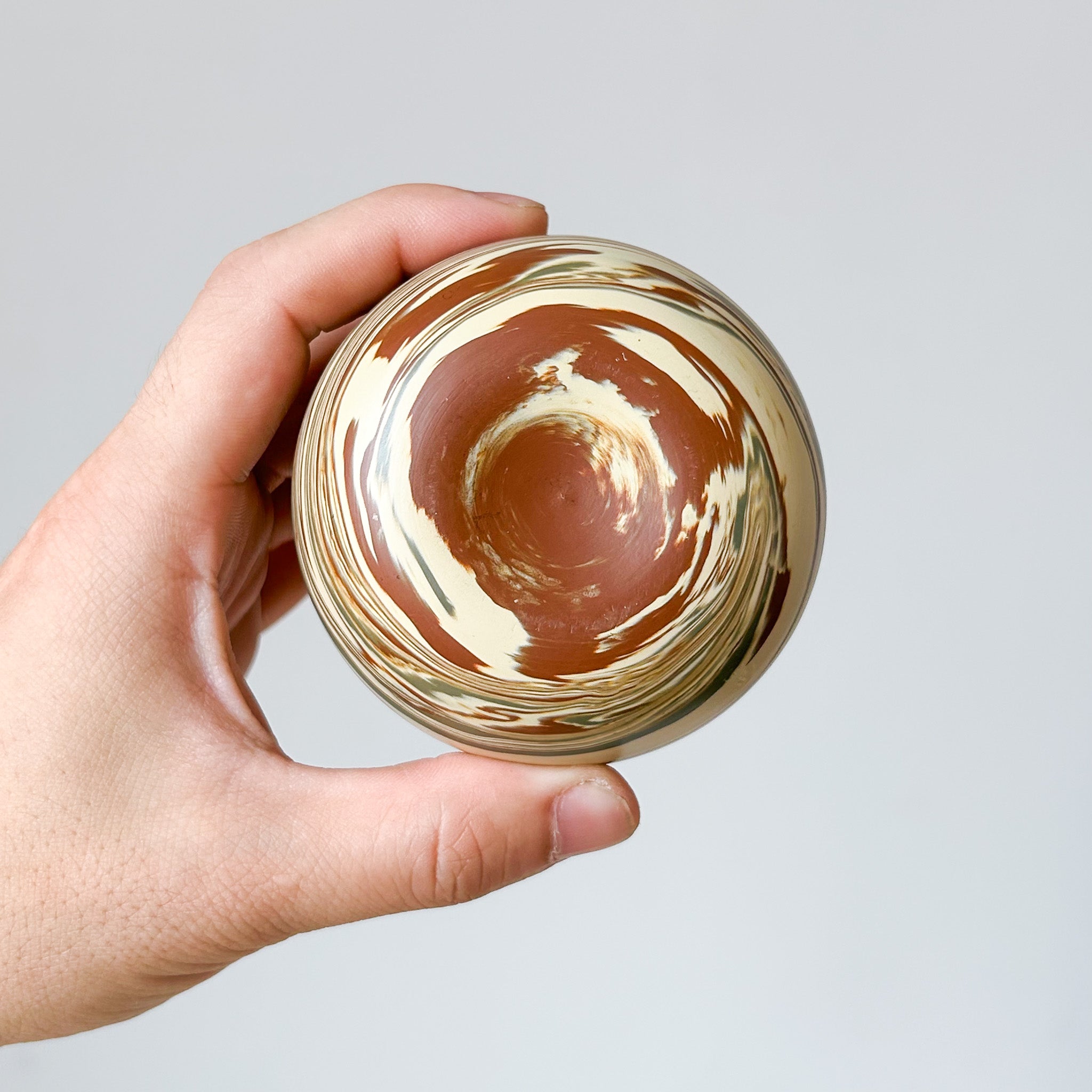 Marble Pottery sake bottle / 練り込みのとっくり