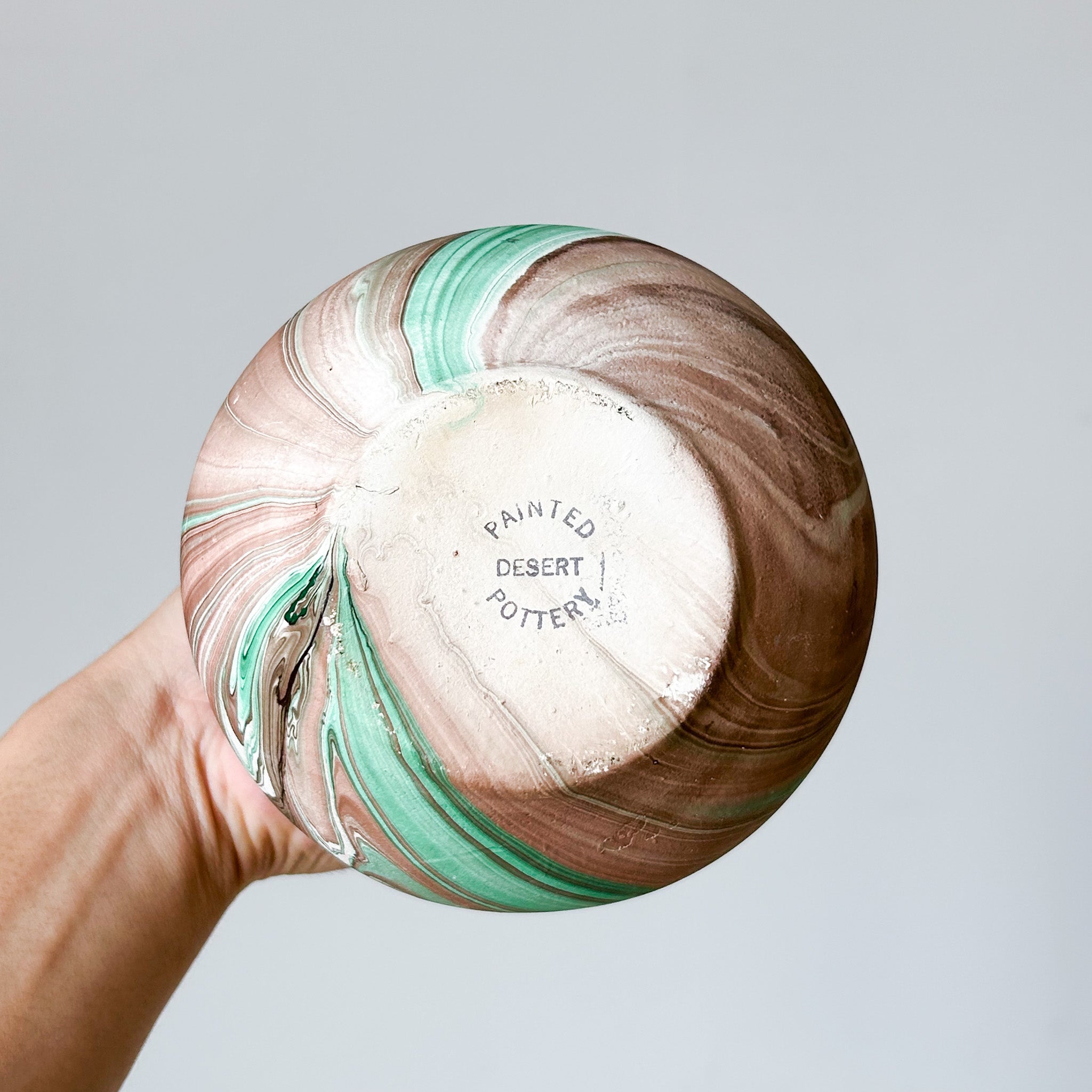 Marble Pottery Vase / マーブル模様の陶器花器