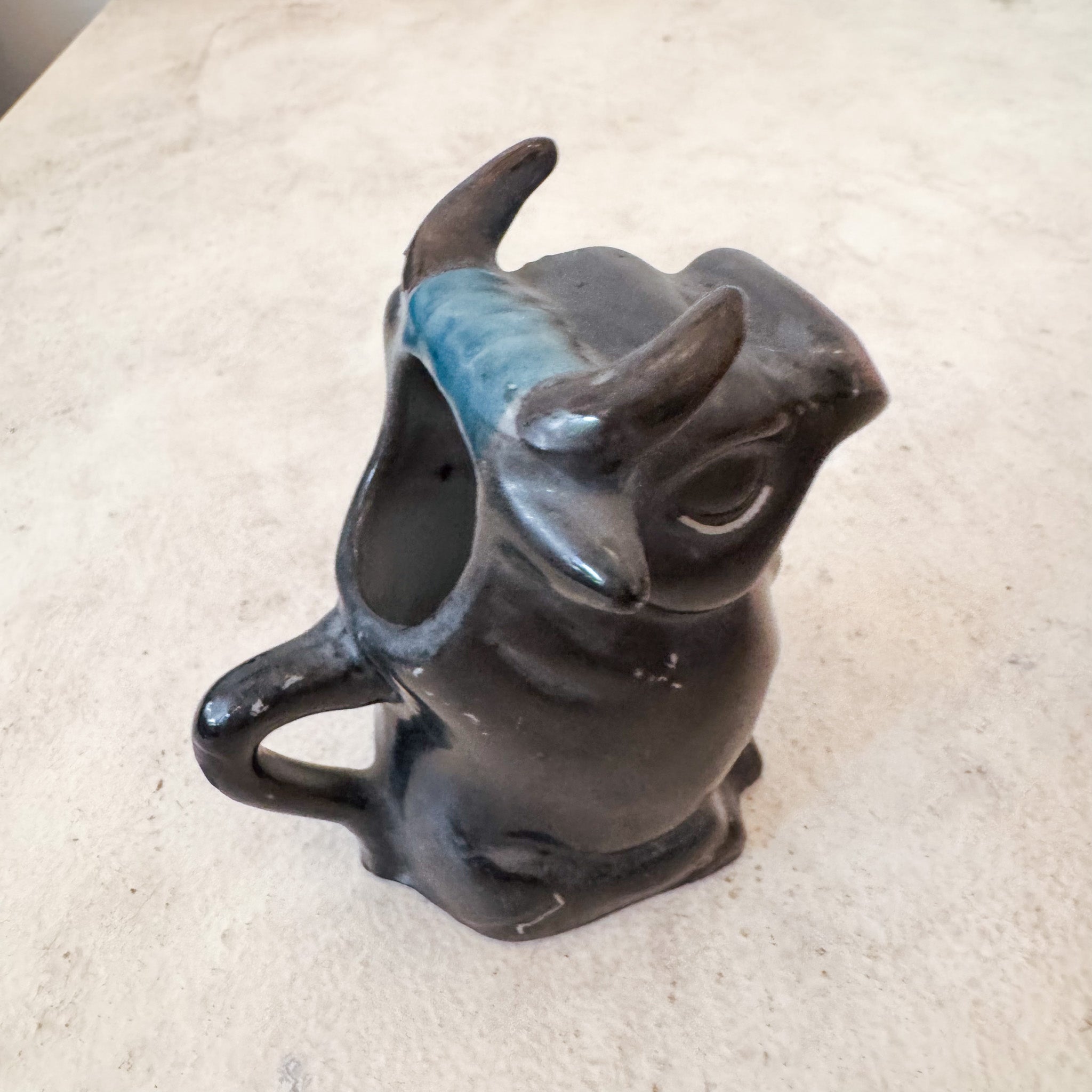 Pottery Caw pitcher / 陶器の牛ピッチャー