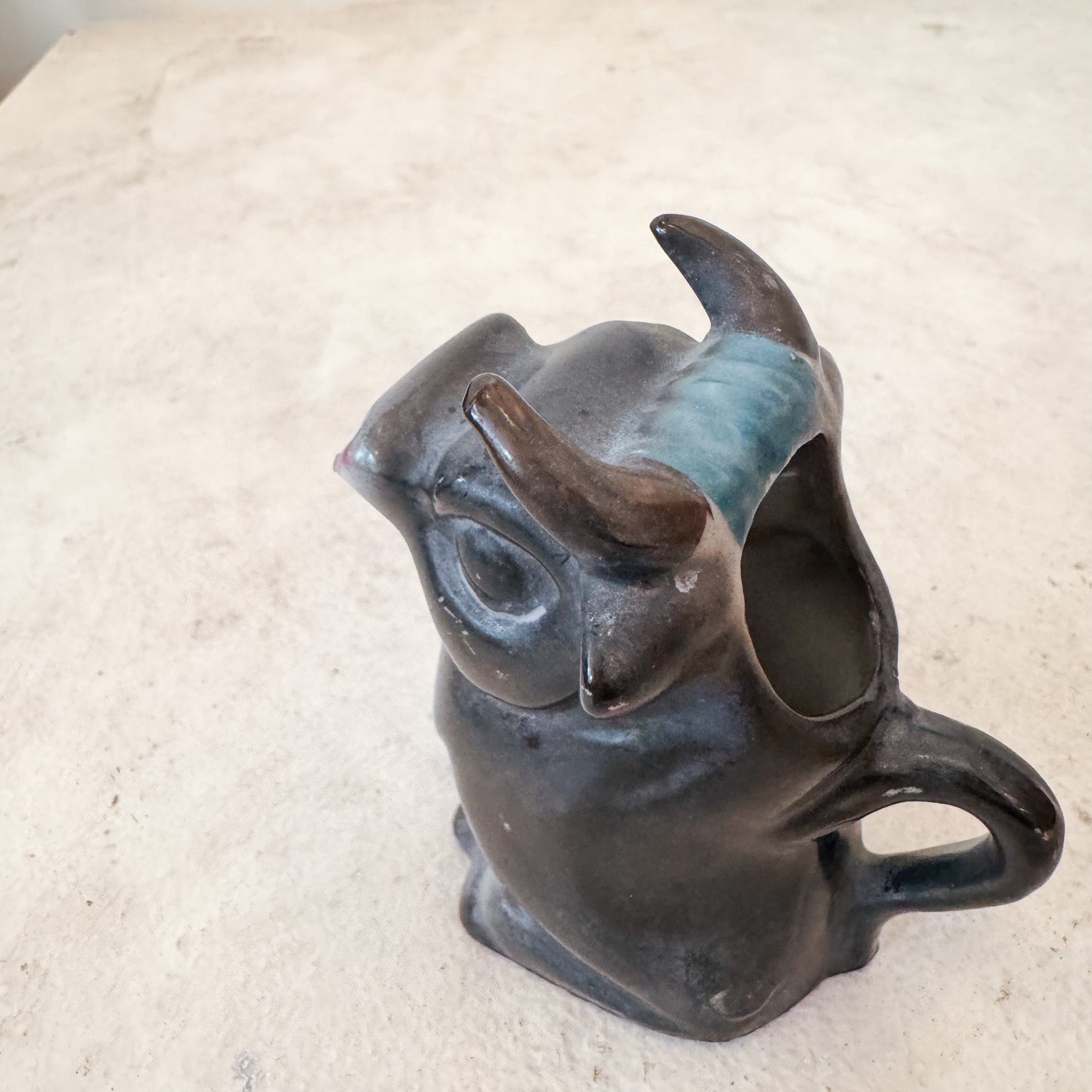 Pottery Caw pitcher / 陶器の牛ピッチャー
