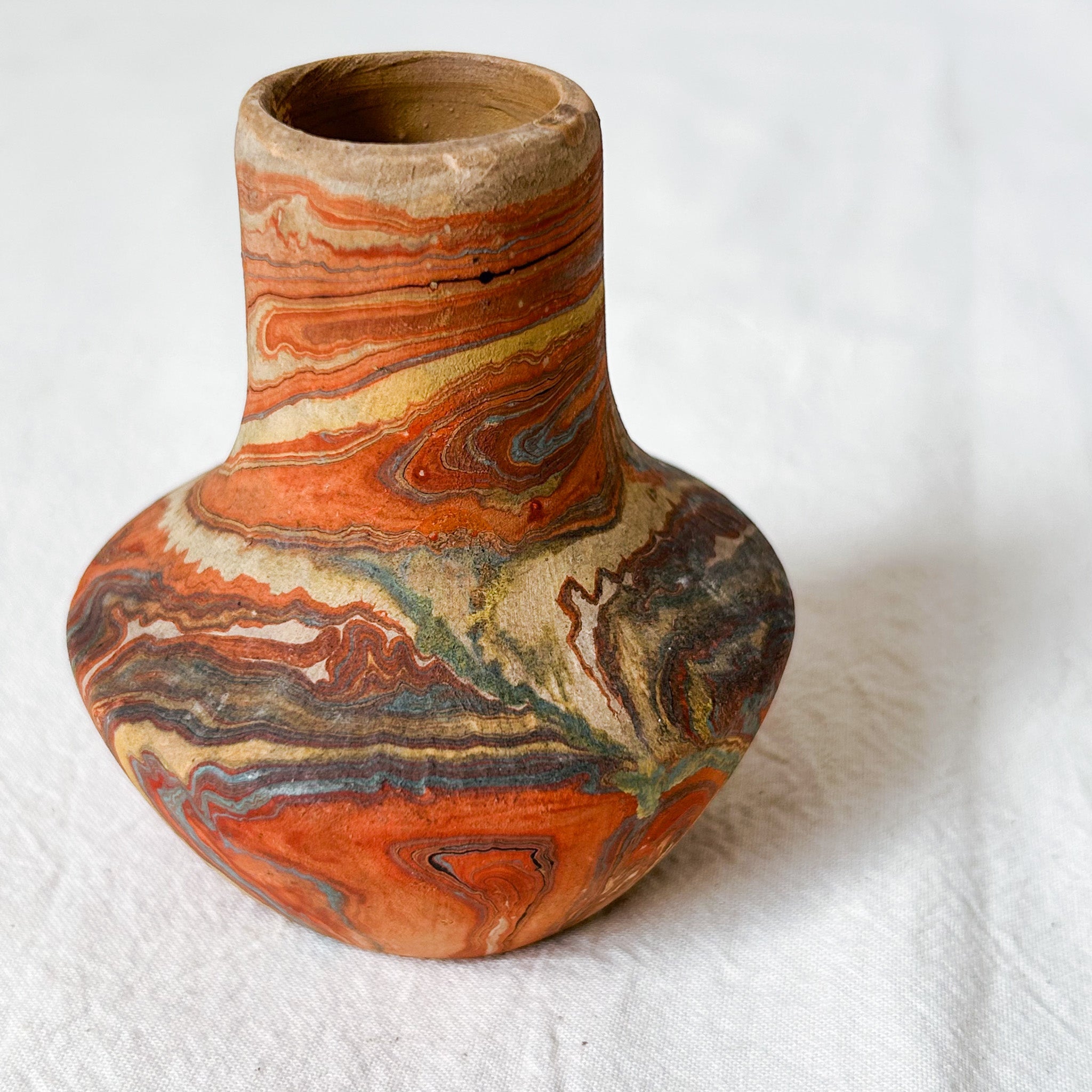 Nemadji Pottery Vase / Nemadji窯の花器
