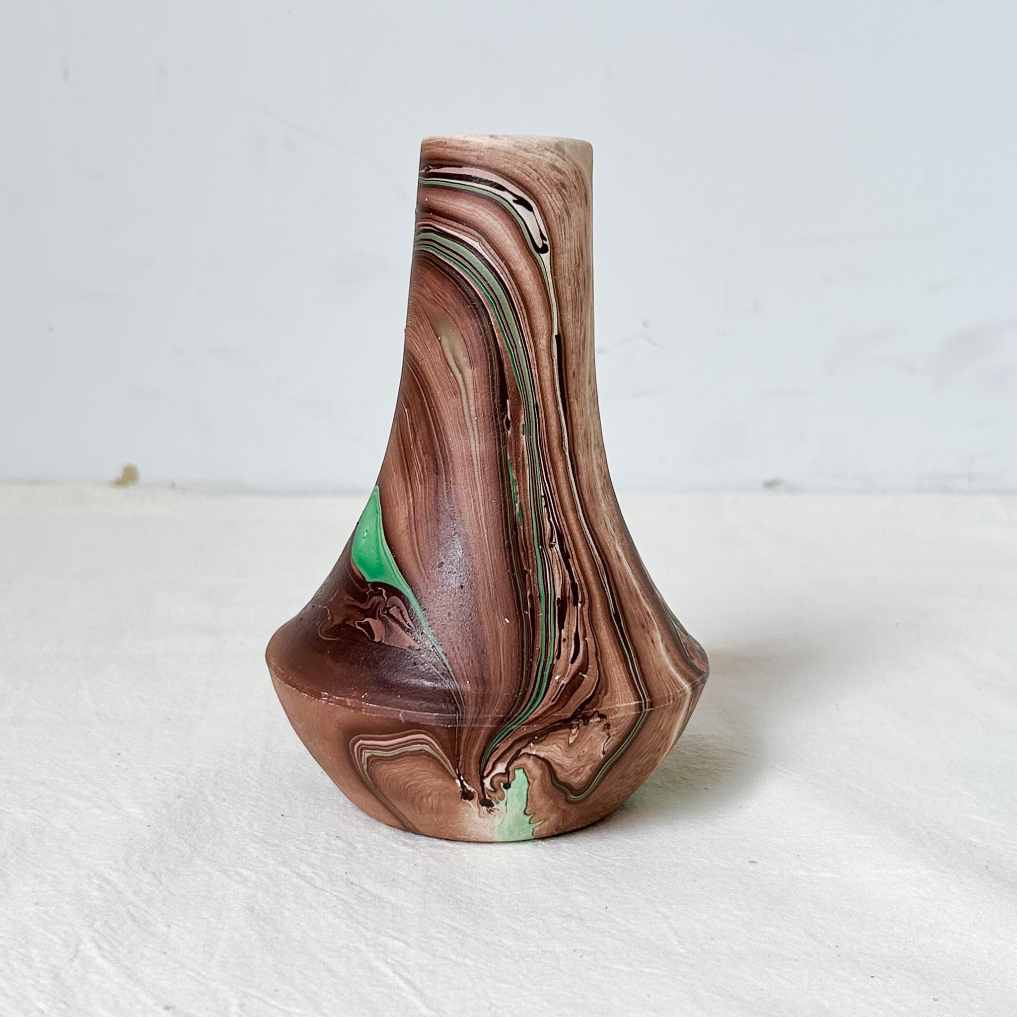 Marble Pottery Vase / マーブル模様の陶器花器