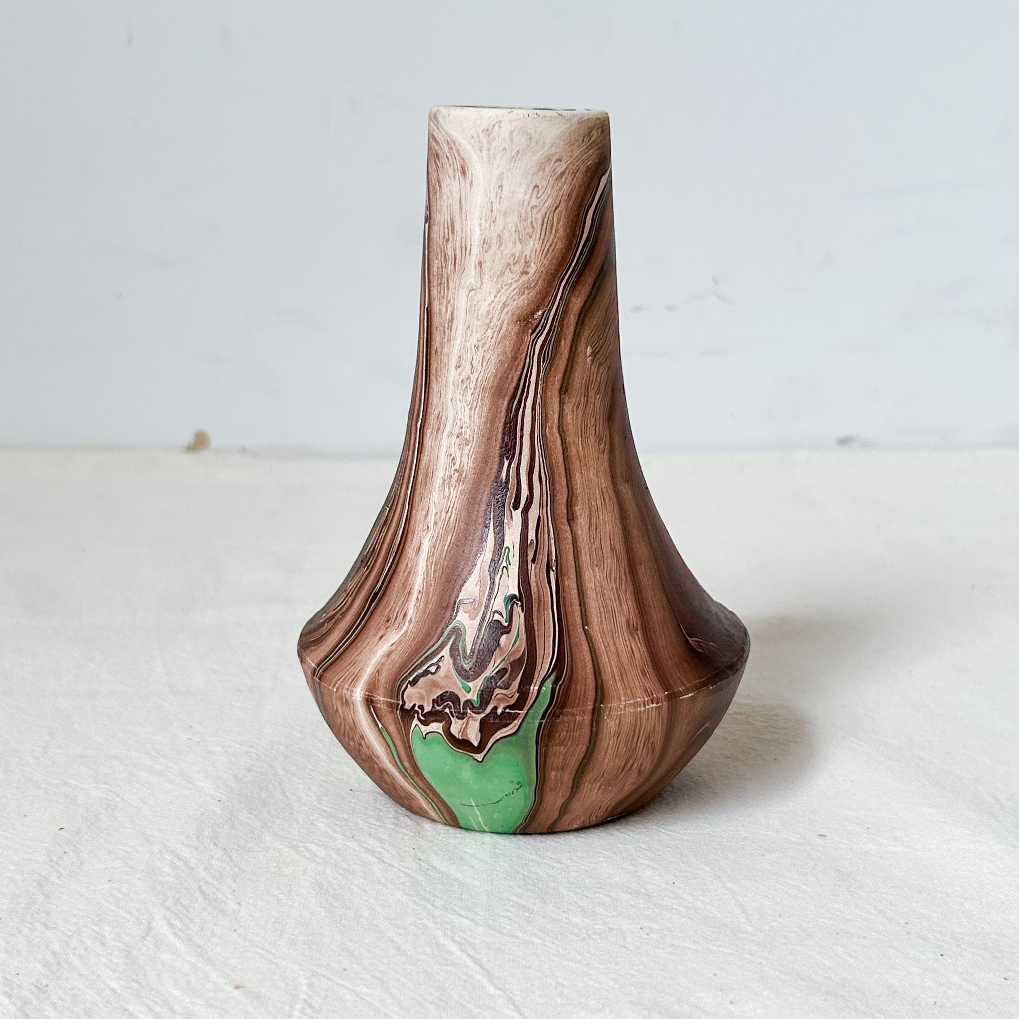 Marble Pottery Vase / マーブル模様の陶器花器