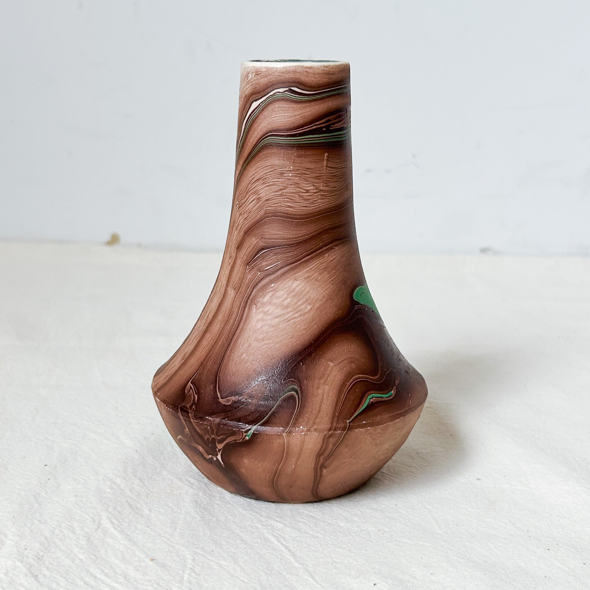 Marble Pottery Vase / マーブル模様の陶器花器