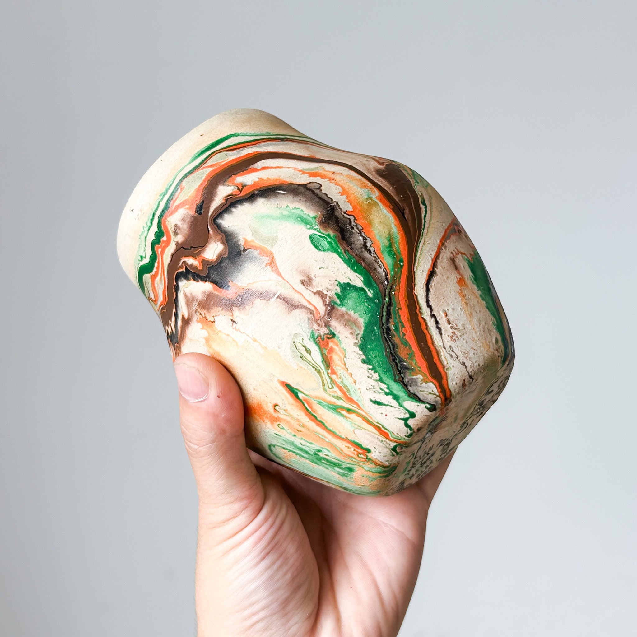 Nemadji Pottery Vase / Nemadji窯の花器