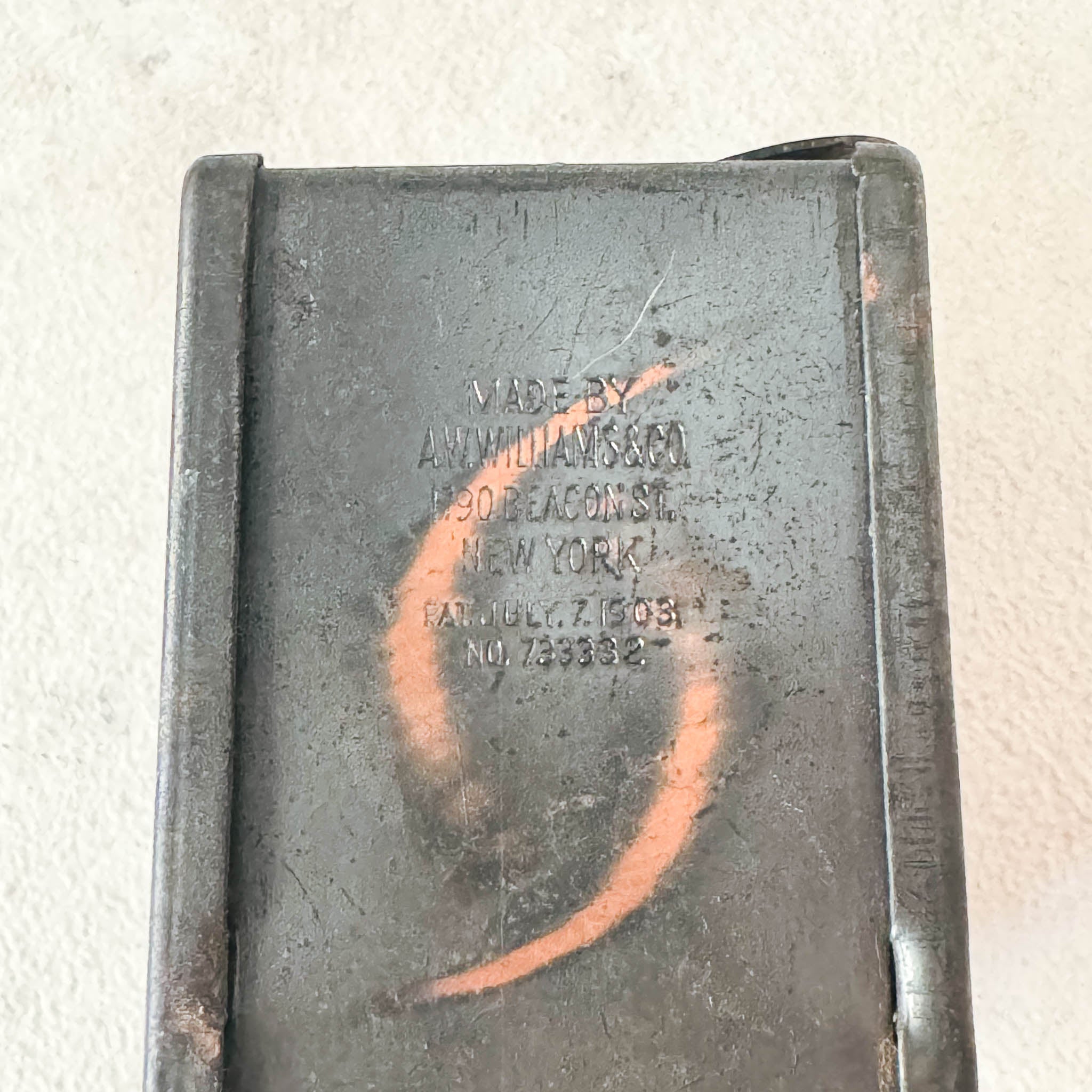 1900s Steel Safety Bank / 1900年代スチール貯金箱