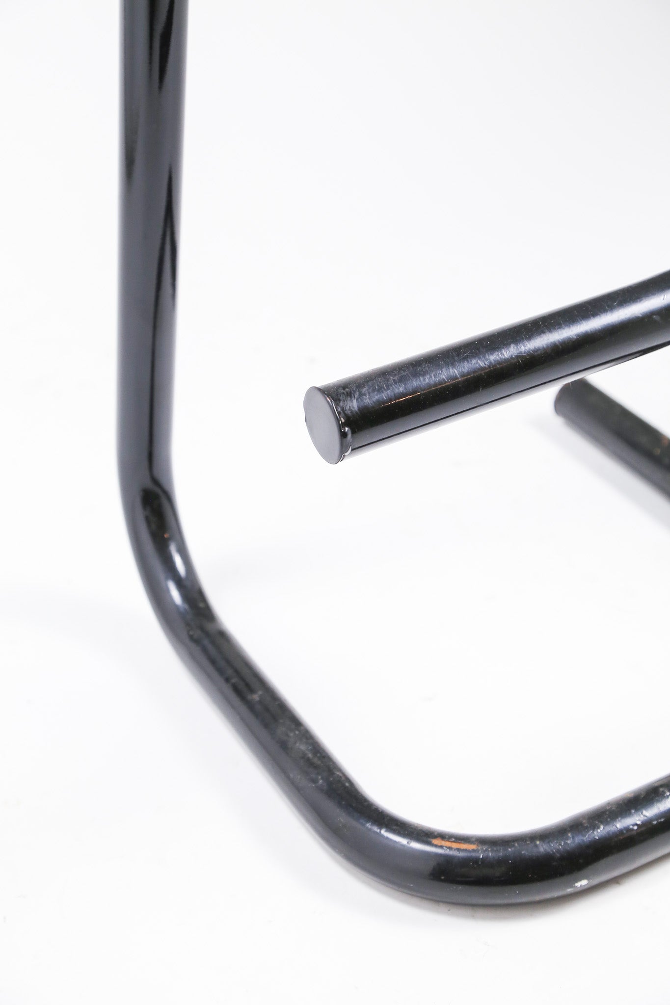 Vintage Postmodern Steel Cantilever Bar Stool / ヴィンテージ