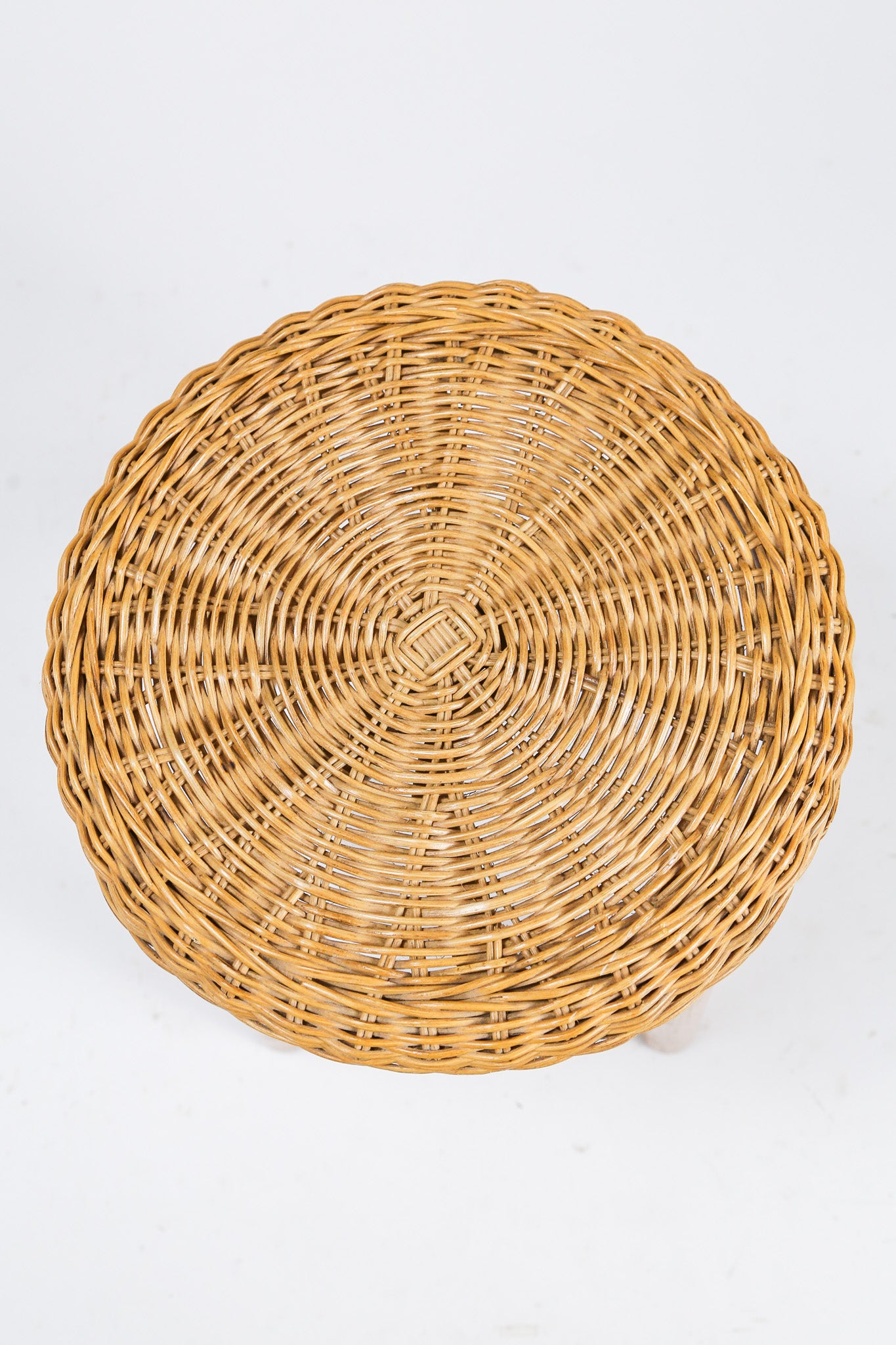 Vintage Rattan Stool / ヴィンテージ ラタンスツール