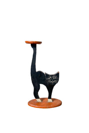 Wooden Cat Stand / 木製猫のスタンド