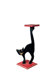 Wooden Cat Stand / 木製猫のスタンド