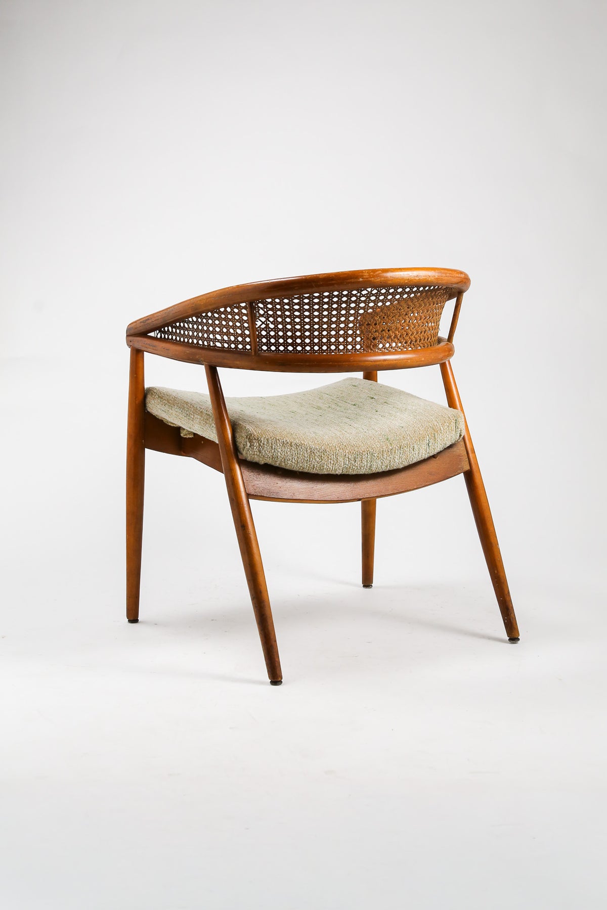 Mid-Century Rattan Back Armchair by James Mont / ミッドセンチュリー ラタンバック アームチェア