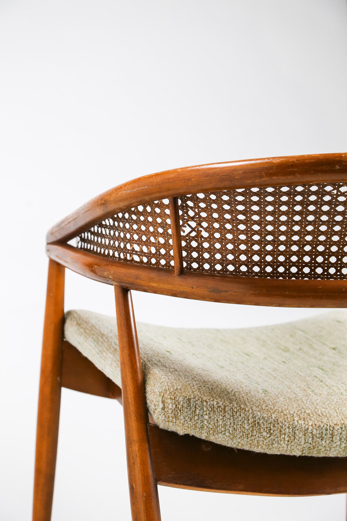 Mid-Century Rattan Back Armchair by James Mont / ミッドセンチュリー ラタンバック アームチェア