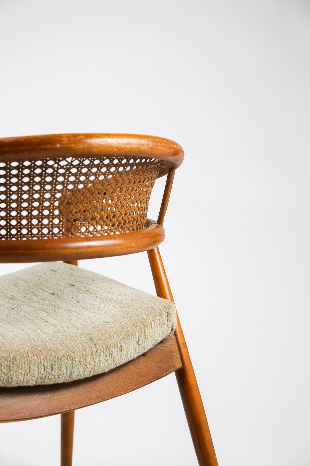 Mid-Century Rattan Back Armchair by James Mont / ミッドセンチュリー ラタンバック アームチェア
