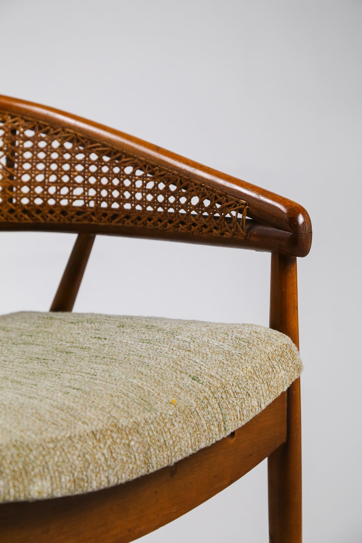 Mid-Century Rattan Back Armchair by James Mont / ミッドセンチュリー ラタンバック アームチェア