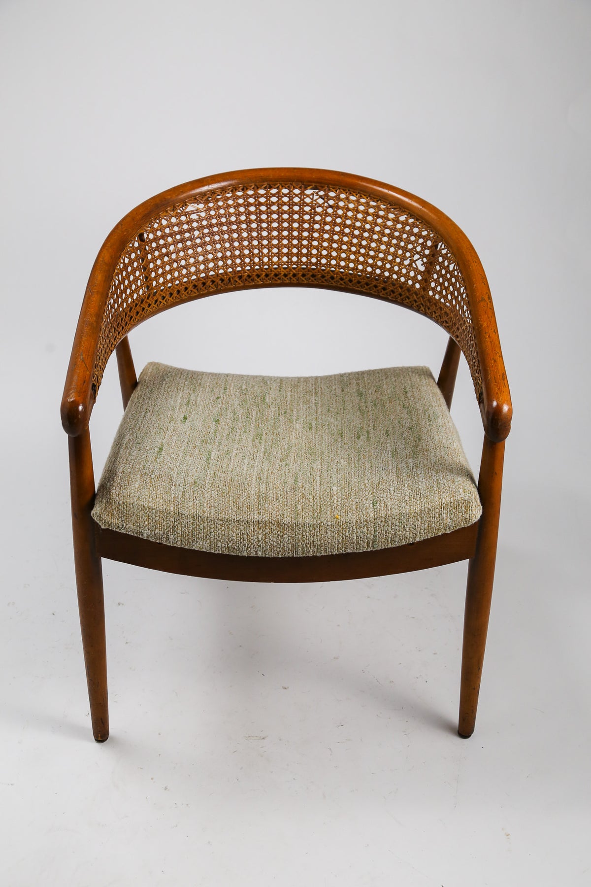 Mid-Century Rattan Back Armchair by James Mont / ミッドセンチュリー ラタンバック アームチェア