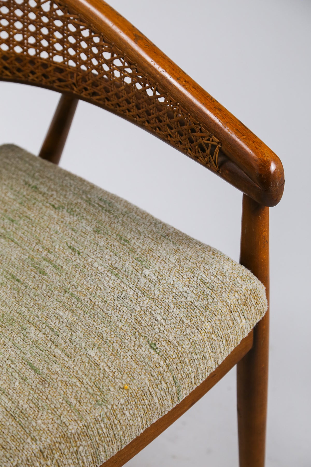 Mid-Century Rattan Back Armchair by James Mont / ミッドセンチュリー ラタンバック アームチェア