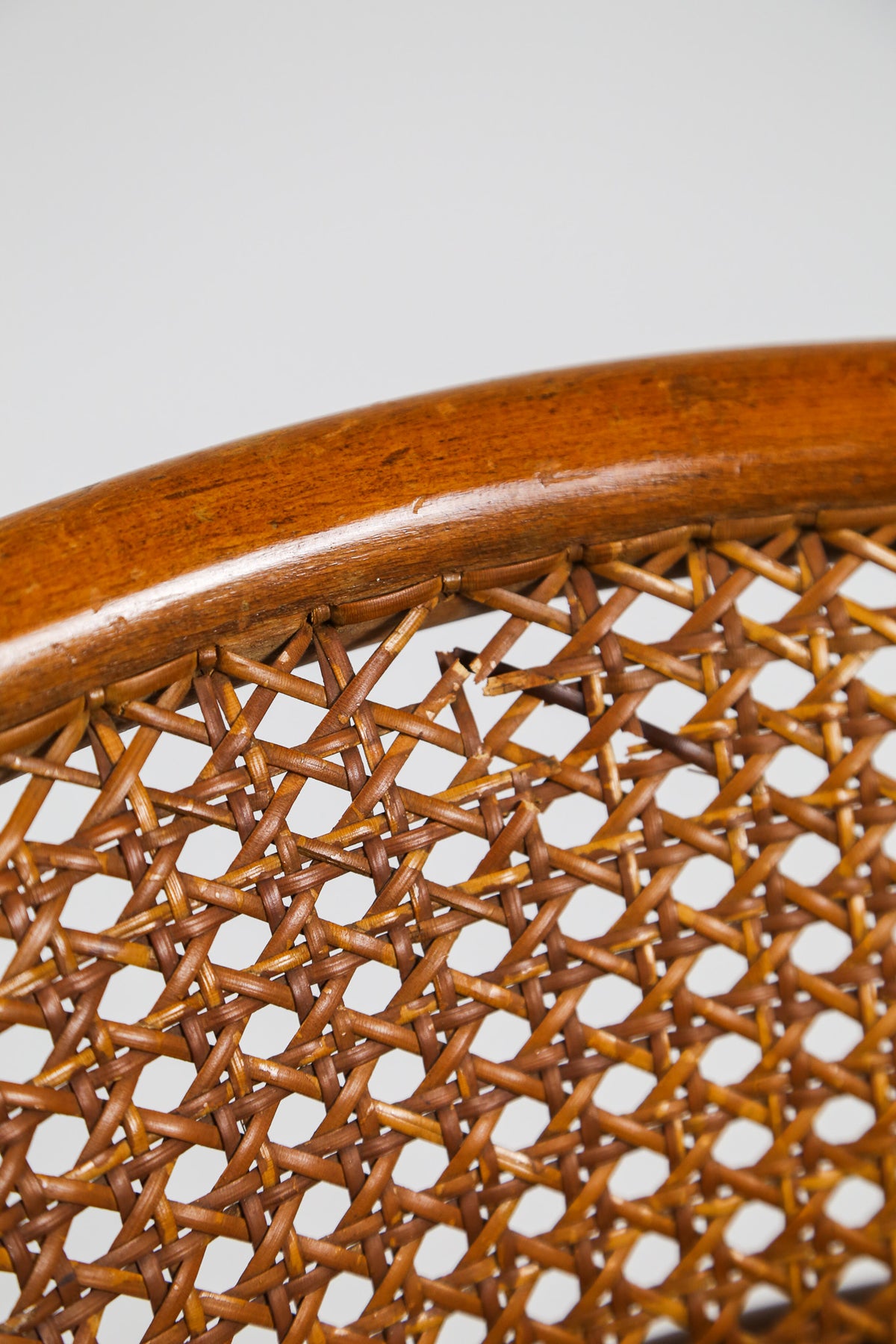 Mid-Century Rattan Back Armchair by James Mont / ミッドセンチュリー ラタンバック アームチェア